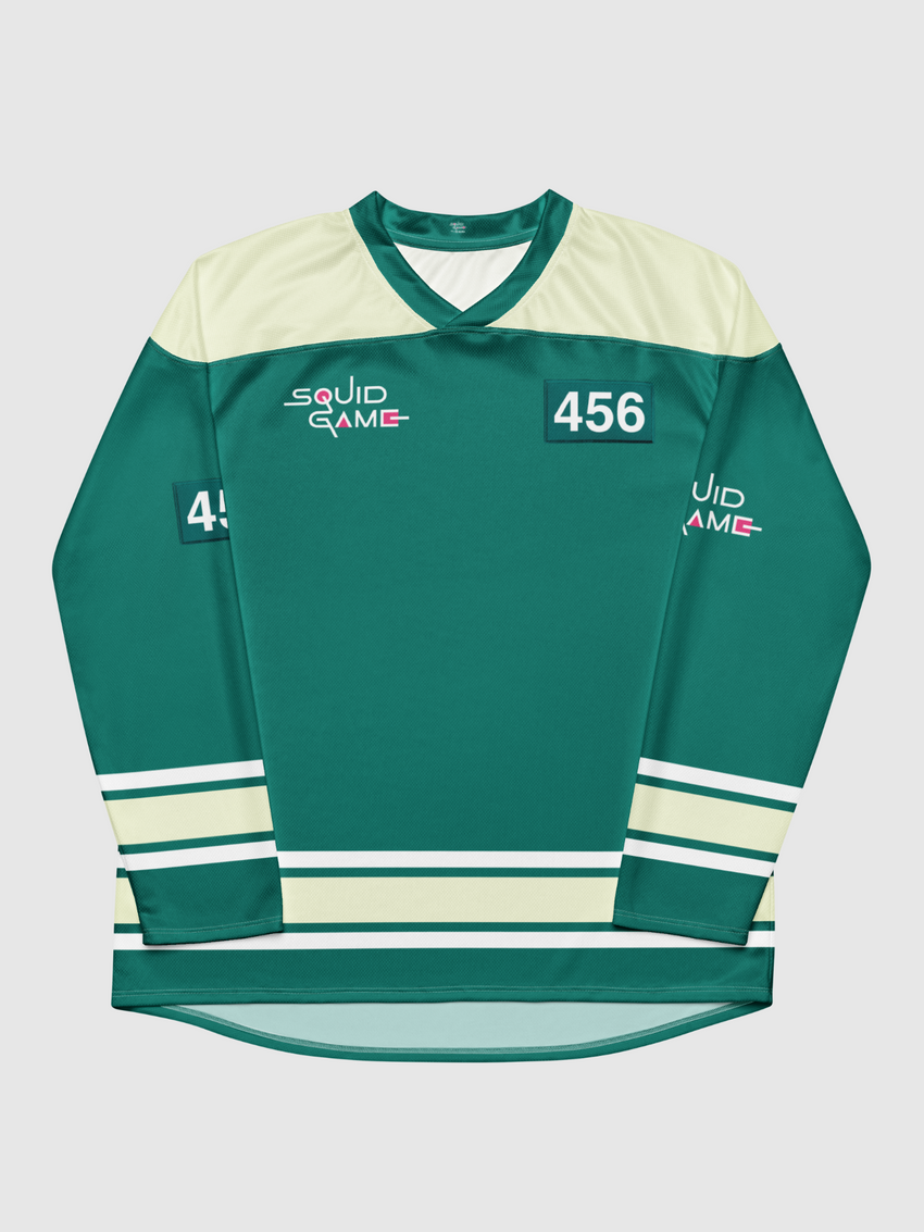 Squid Game Player 456 Hockey Jersey