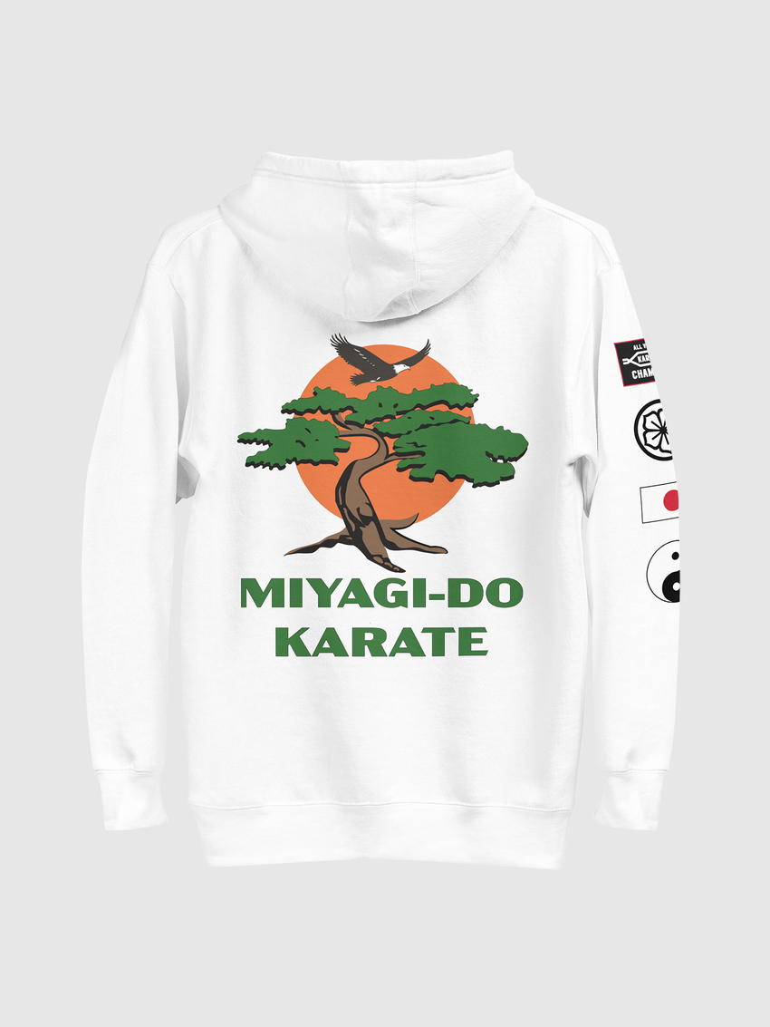 Cobra Kai Miyagi-Do Karate Hoodie back view
