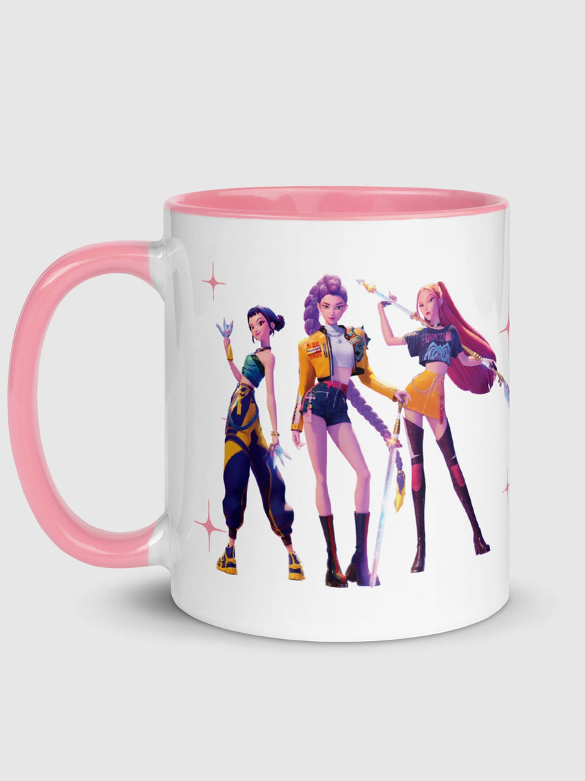 K-Pop Demon Hunters Huntrix Two-Tone Mug 11 oz