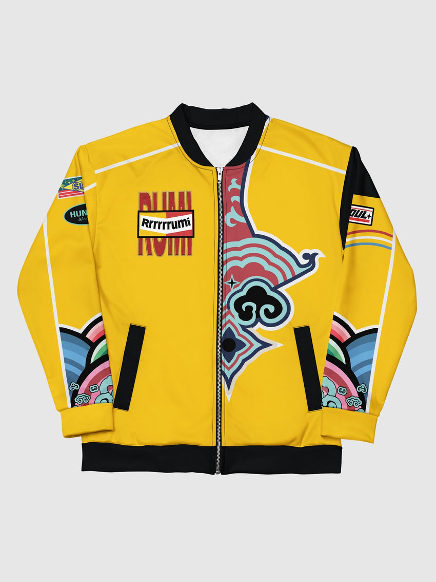 KPop Demon Hunters Rumi's Yellow Jacket White