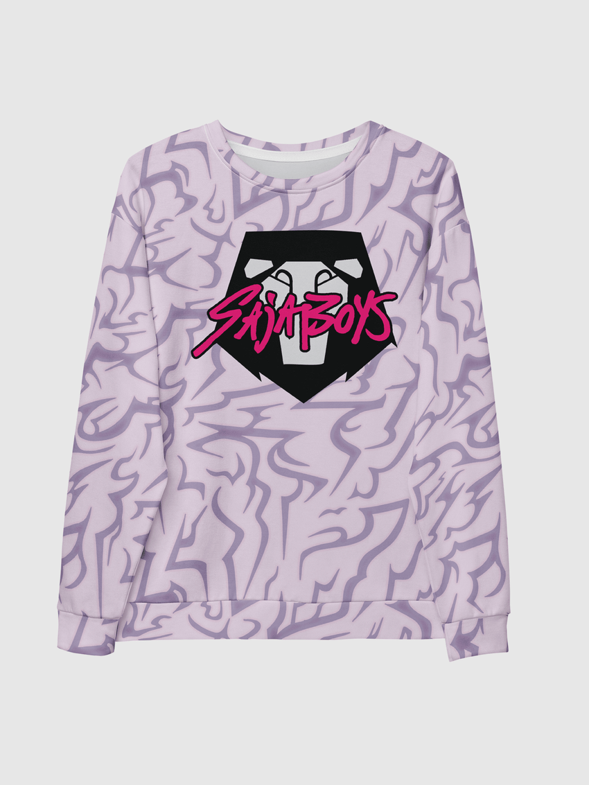 KPop Demon Hunters Saja Boys Demon Veins Fleece Sweatshirt