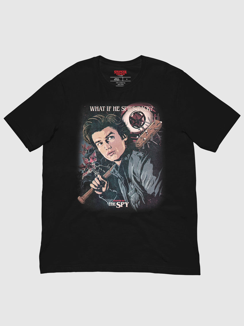 Stranger Things Season 2 x Butcher Billy The Spy T-Shirt Black