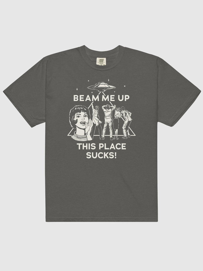 Stranger Things Beam Me Up Comfort Colors T-Shirt