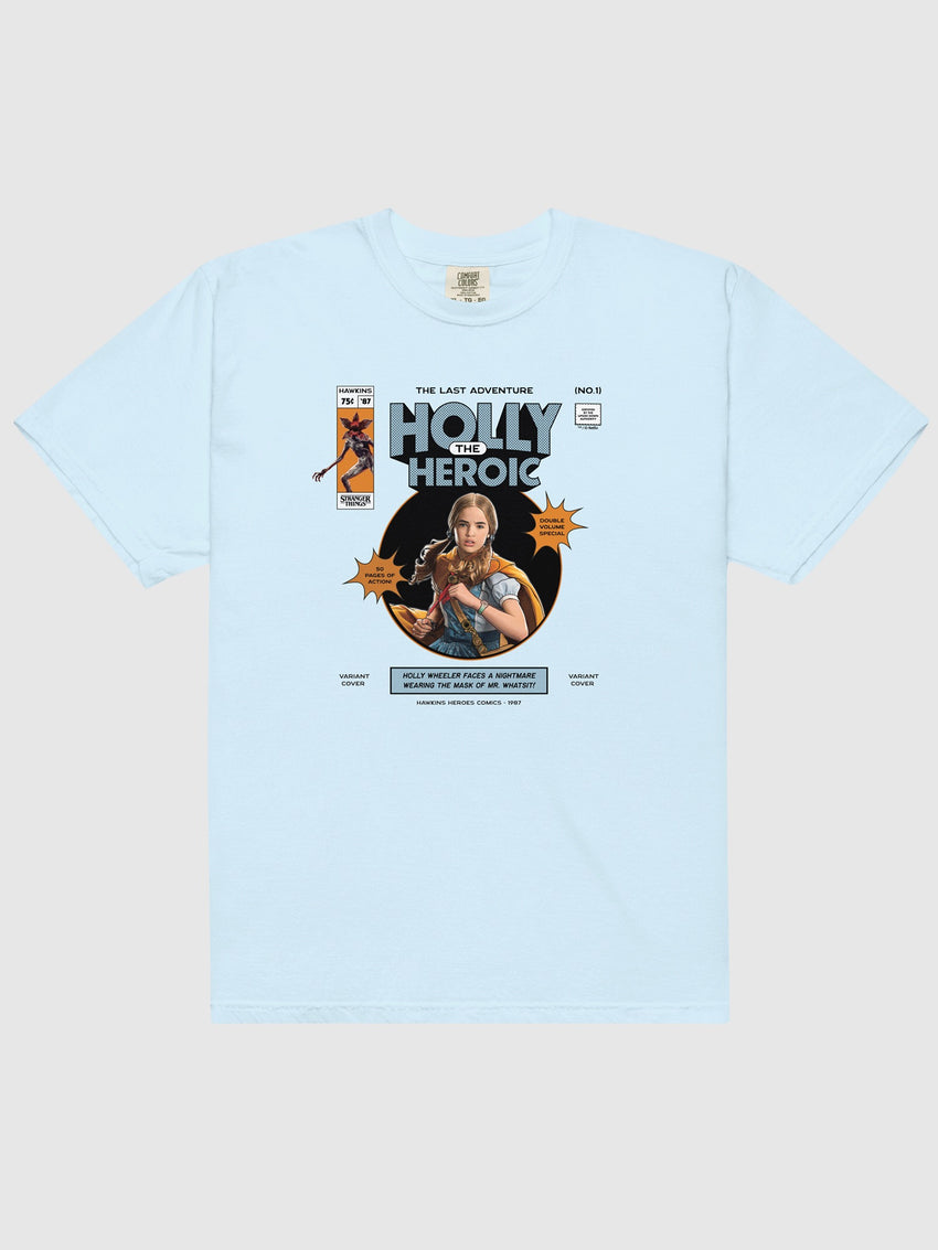 Stranger Things T-Shirt Holly The Heroic Chambray