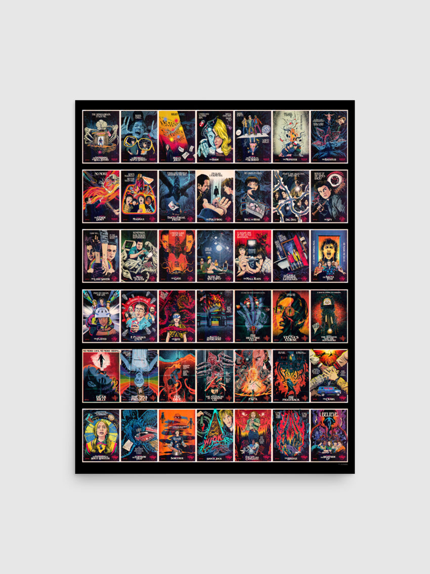 Stranger Things x Butcher Billy Series Poster