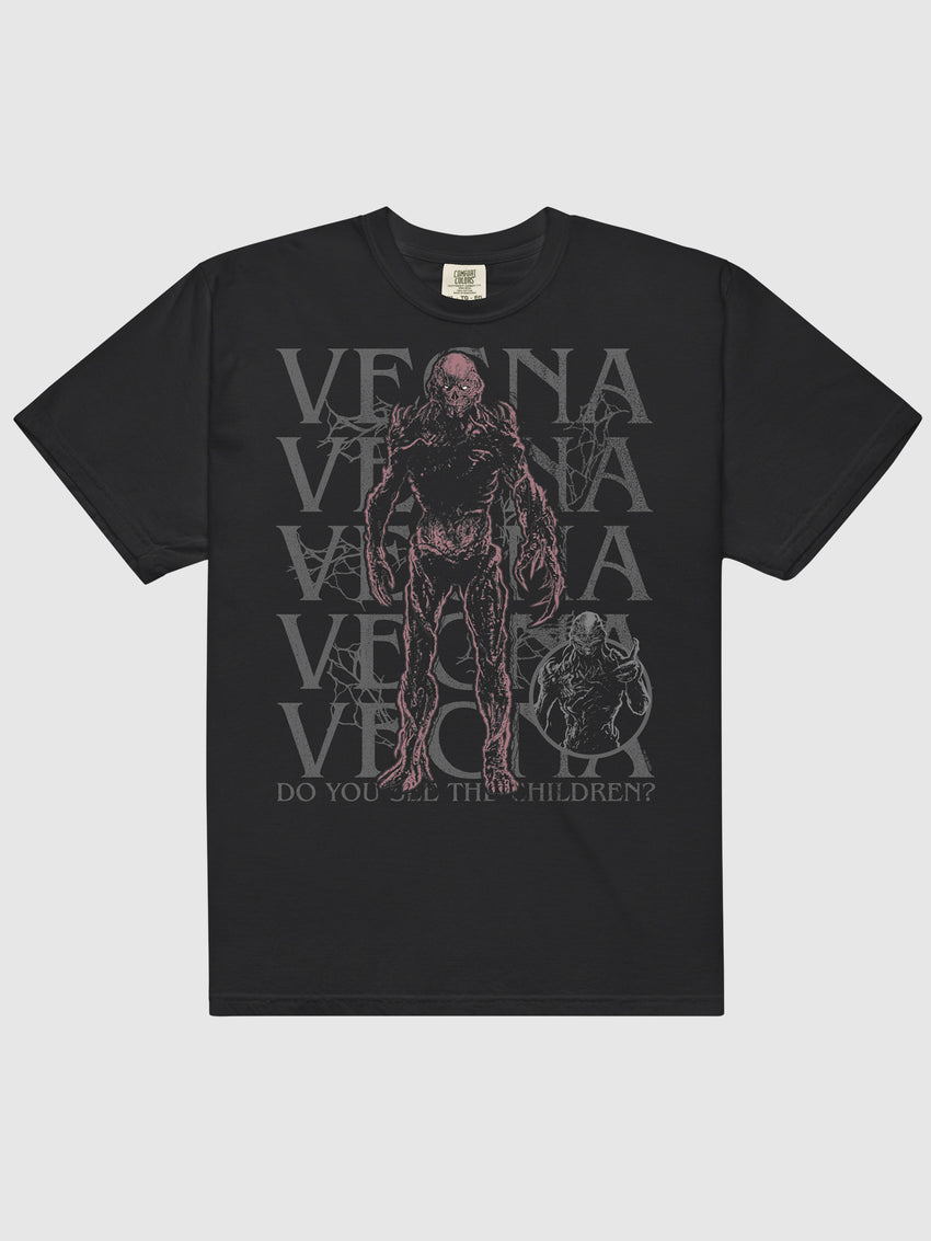 Stranger Things Vecna T-Shirt Comfort Colors Black