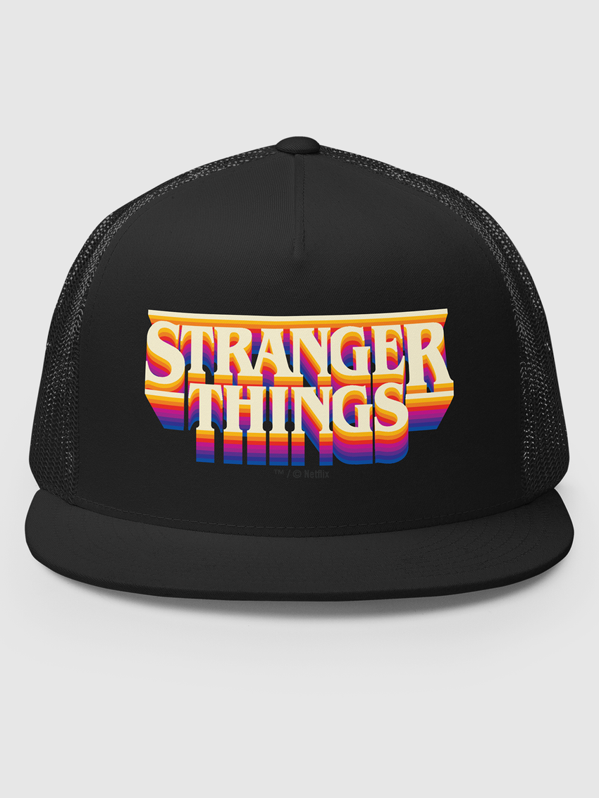 Stranger Things Logo Trucker Hat