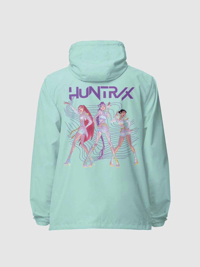 KPop Demon Hunters HUNTR/X Zip Up Windbreaker