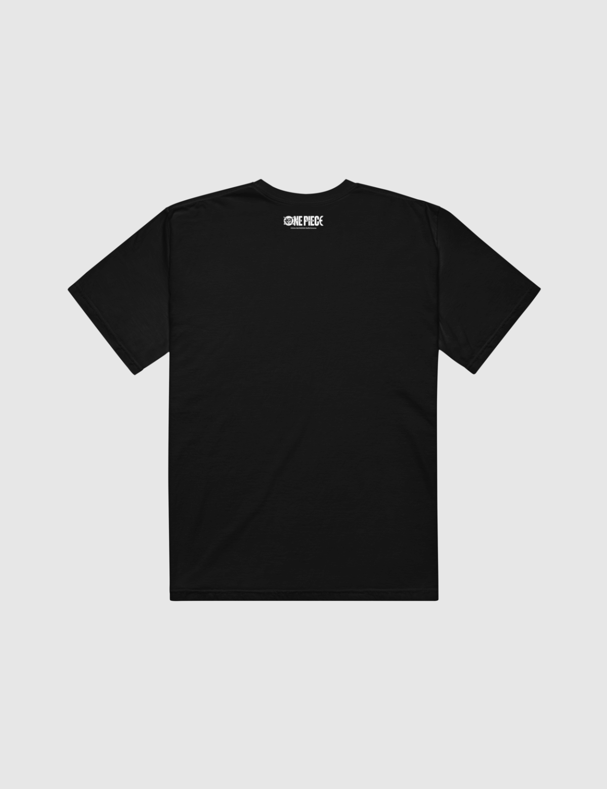 One Piece Sanji Logo Heavyweight Black T-Shirt | Netflix Shop