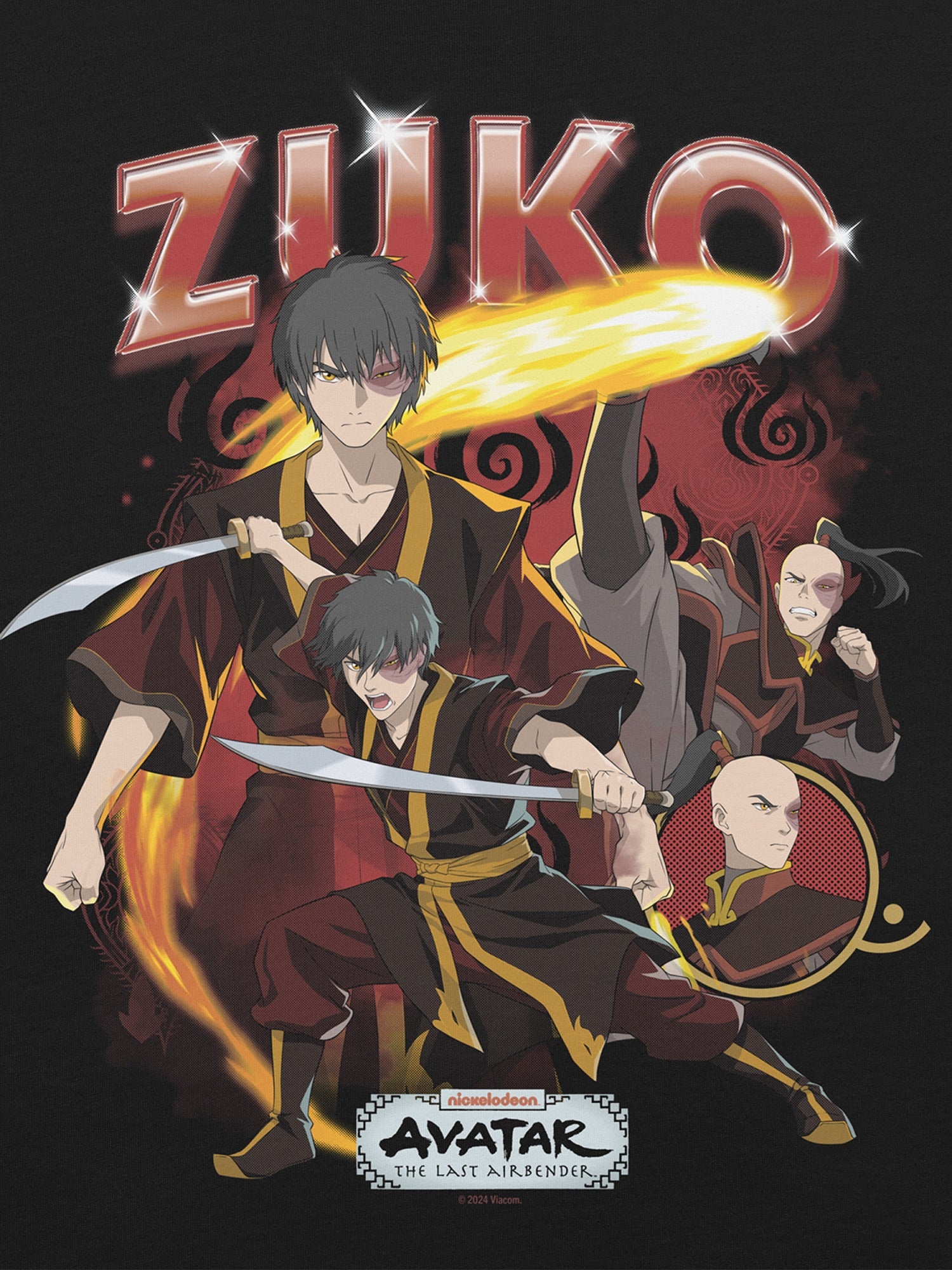 Avatar: The Last Airbender Zuko Graphic Tee Netflix Shop