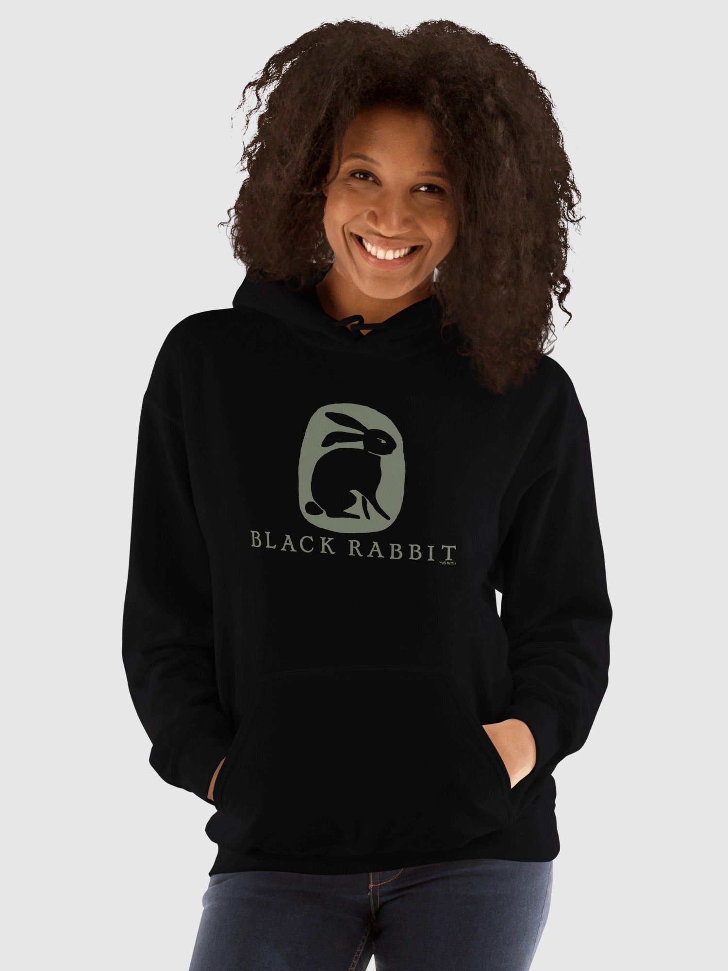 Black Rabbit Logo Hoodie – Netflix Shop