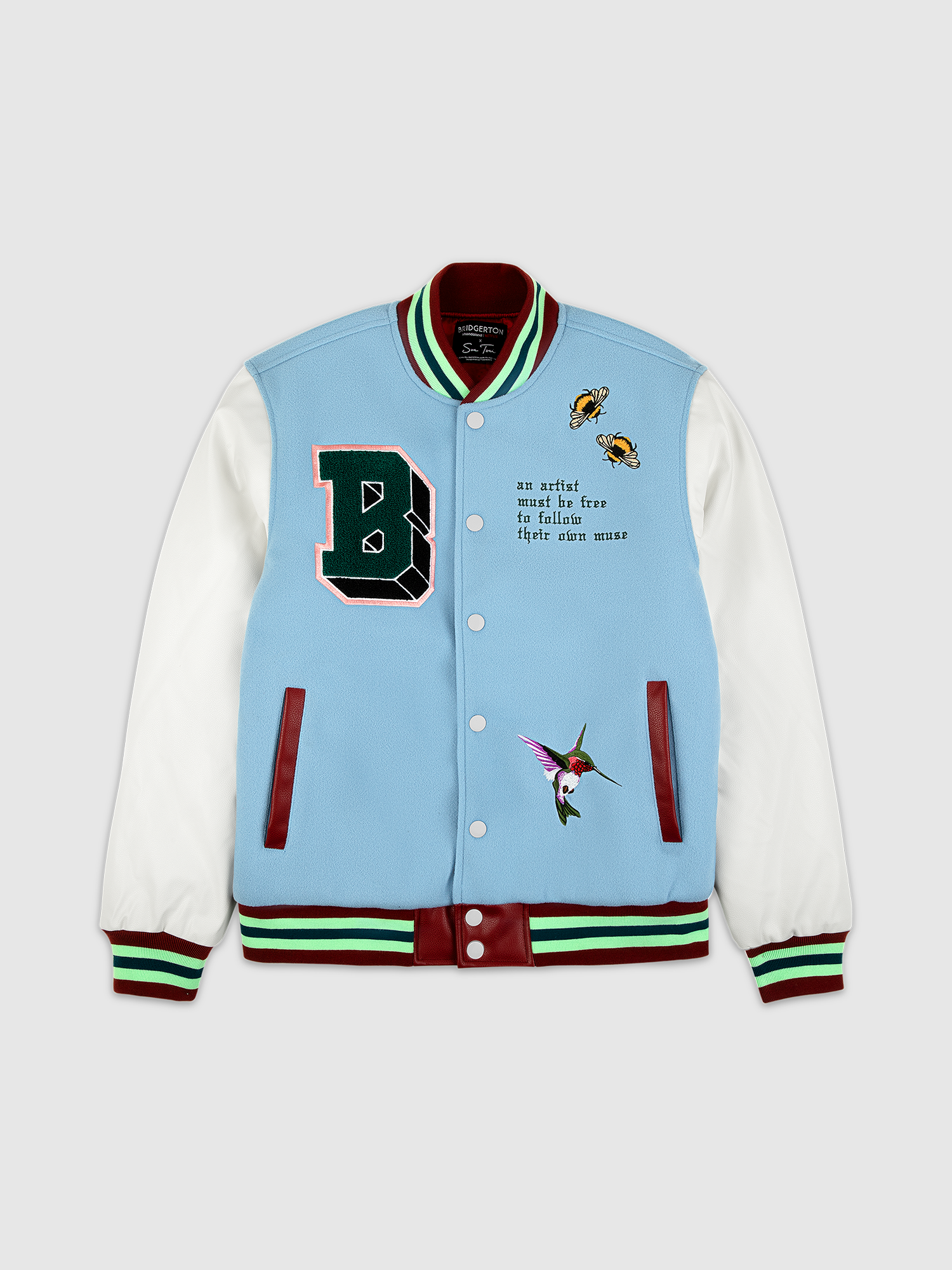 sue tsai varsity jacket