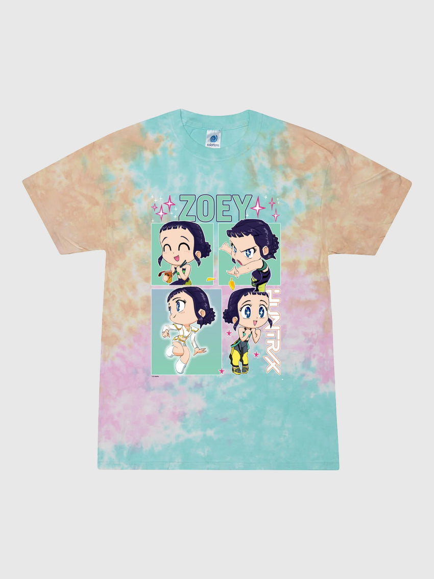 KPop Demon Hunters Zoey Tie-Dye Kids T-Shirt – Netflix Shop