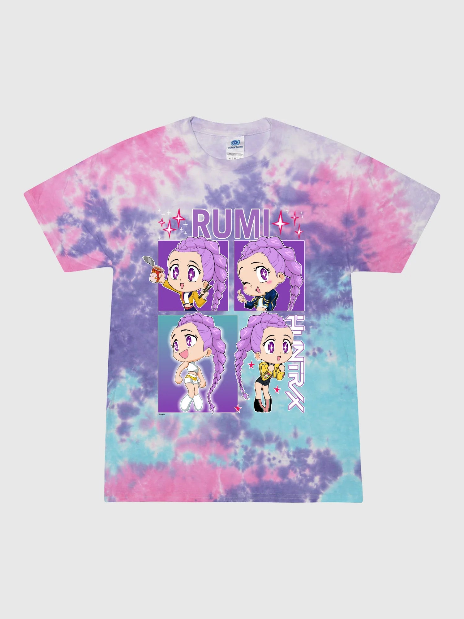 KPop Demon Hunters Rumi Tie-Dye Kids T-Shirt – Netflix Shop