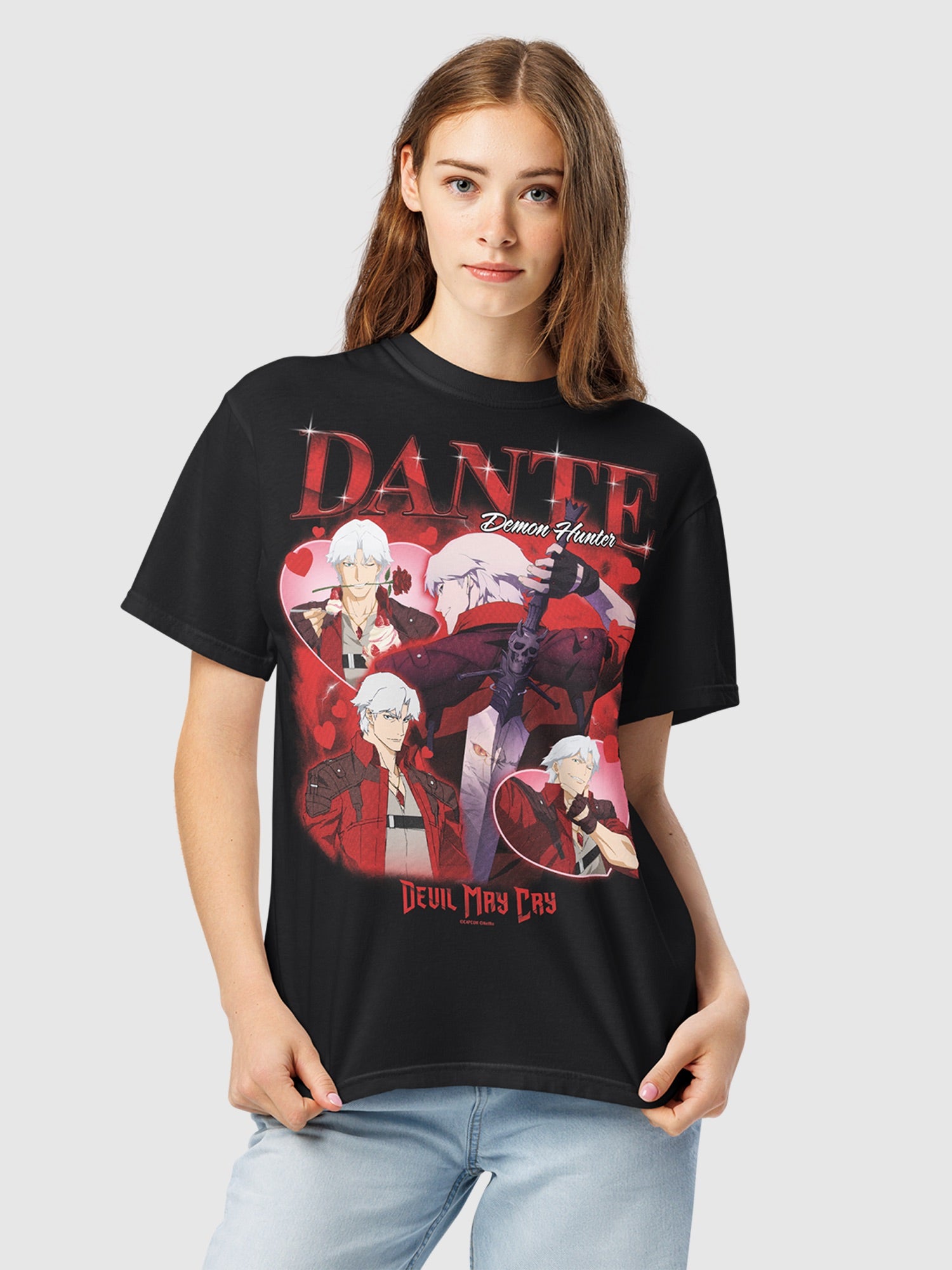 T-shirt Devil May Cry 5 - Promo Very Rare Gamescom 2018 - Neuf