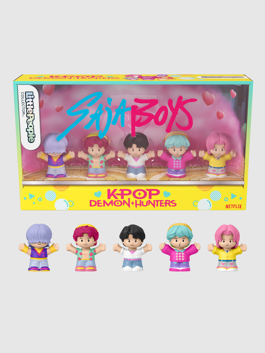 KPop Demon Hunters Fisher Price Little People Collector Saja Boys