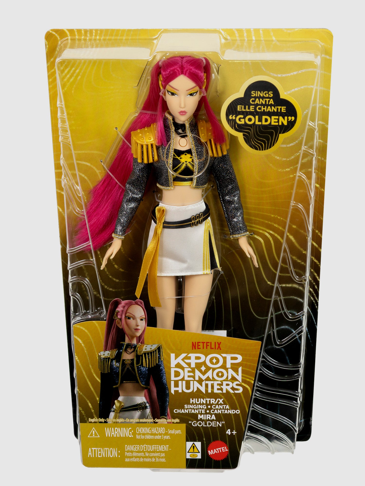 歌舞音愛 ヒメカット WINNERプロモ + カラクリバーシ ファイア 金 KPop Demon Hunters Mattel Singing Doll Golden Mira HUNTR/X
