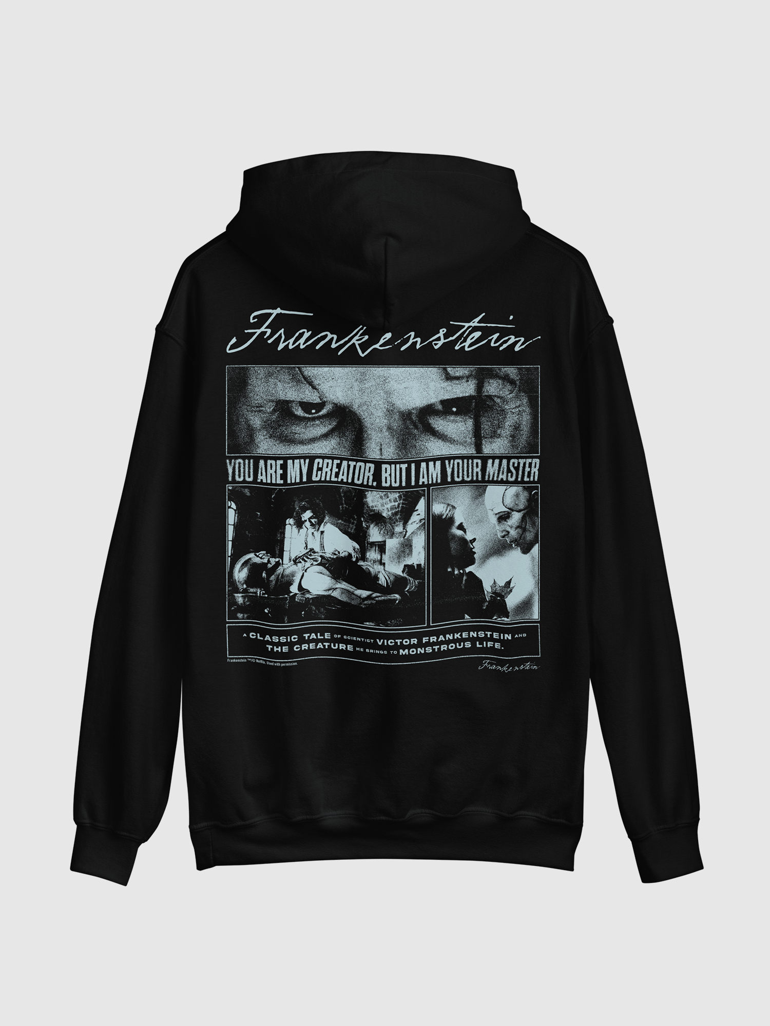 Frankenstein Hoodie Movie Poster
