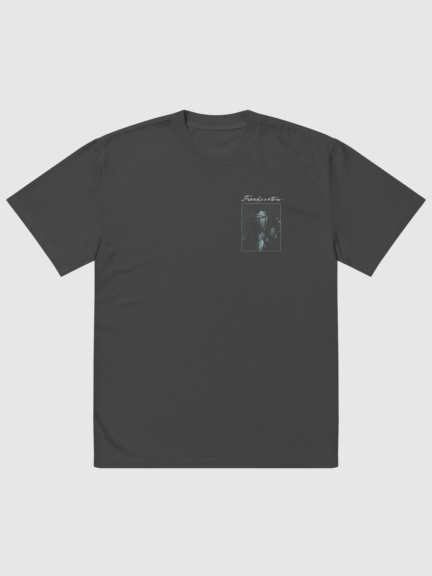 Frankenstein Black Graphic Oversized T-Shirt | Netflix Shop