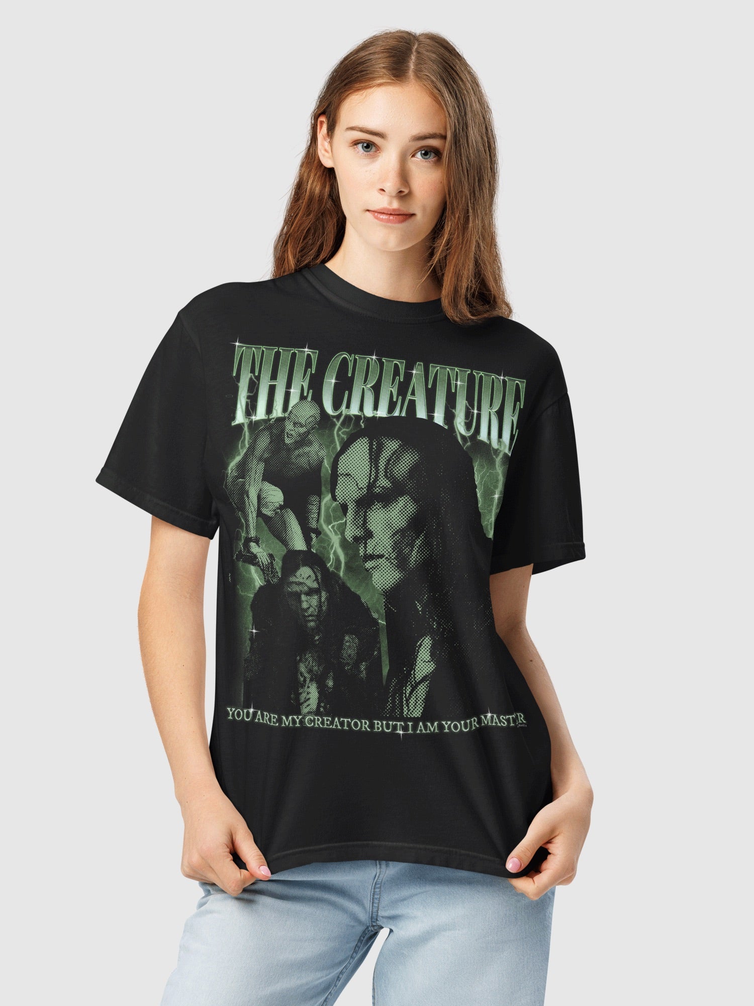 Frankenstein Heartthrob Oversized T-Shirt The Creature – Netflix Shop