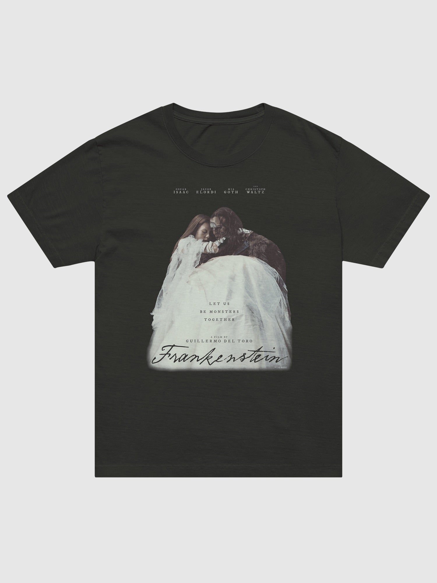 BEEFIST アーティストTシャツ Frankenstein Oversized T-Shirt Let Us Be Monsters Together