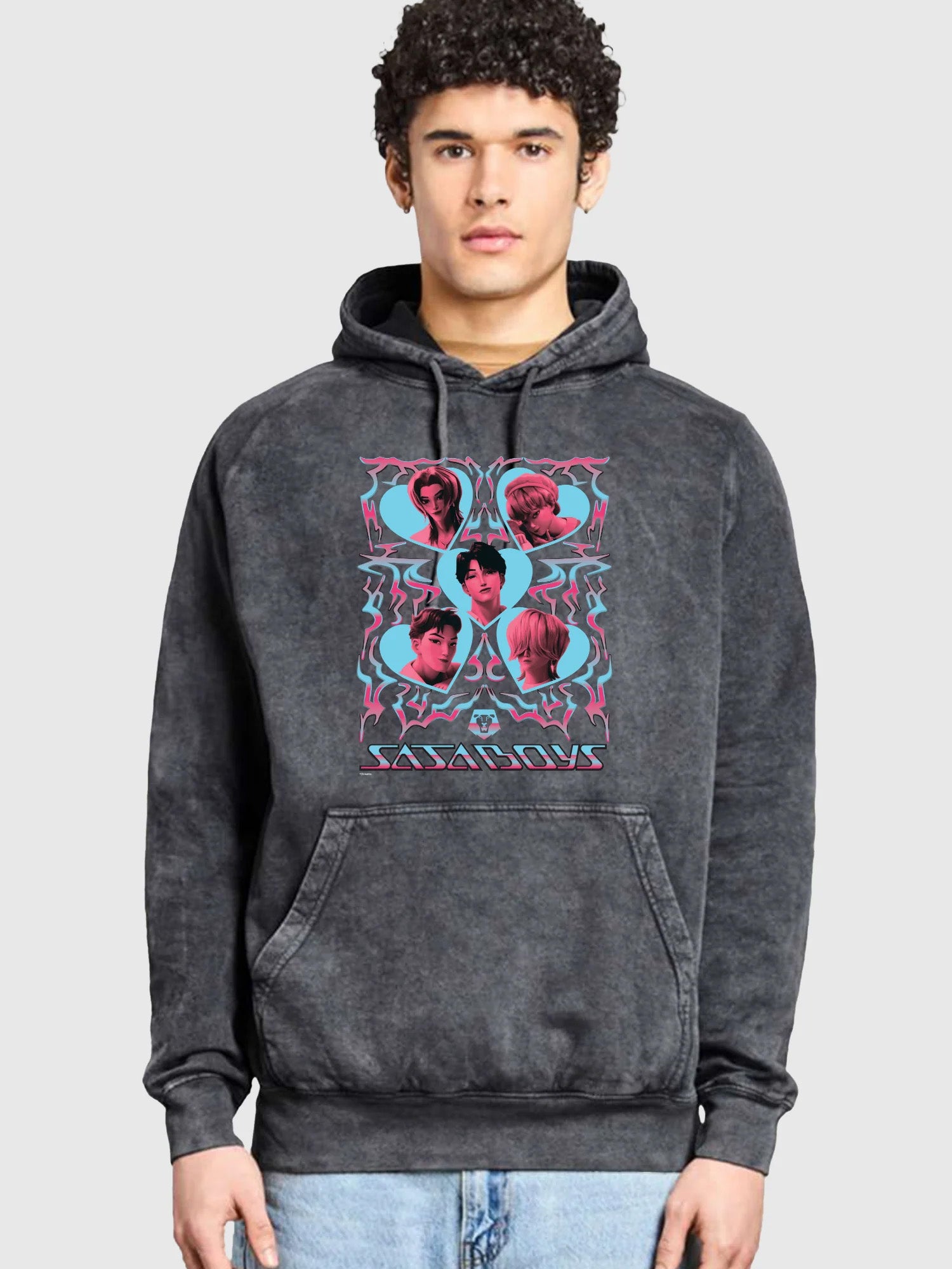 KPop Demon Hunters Saja Boys Hoodie - Offiziell Lizenzieter Pullover