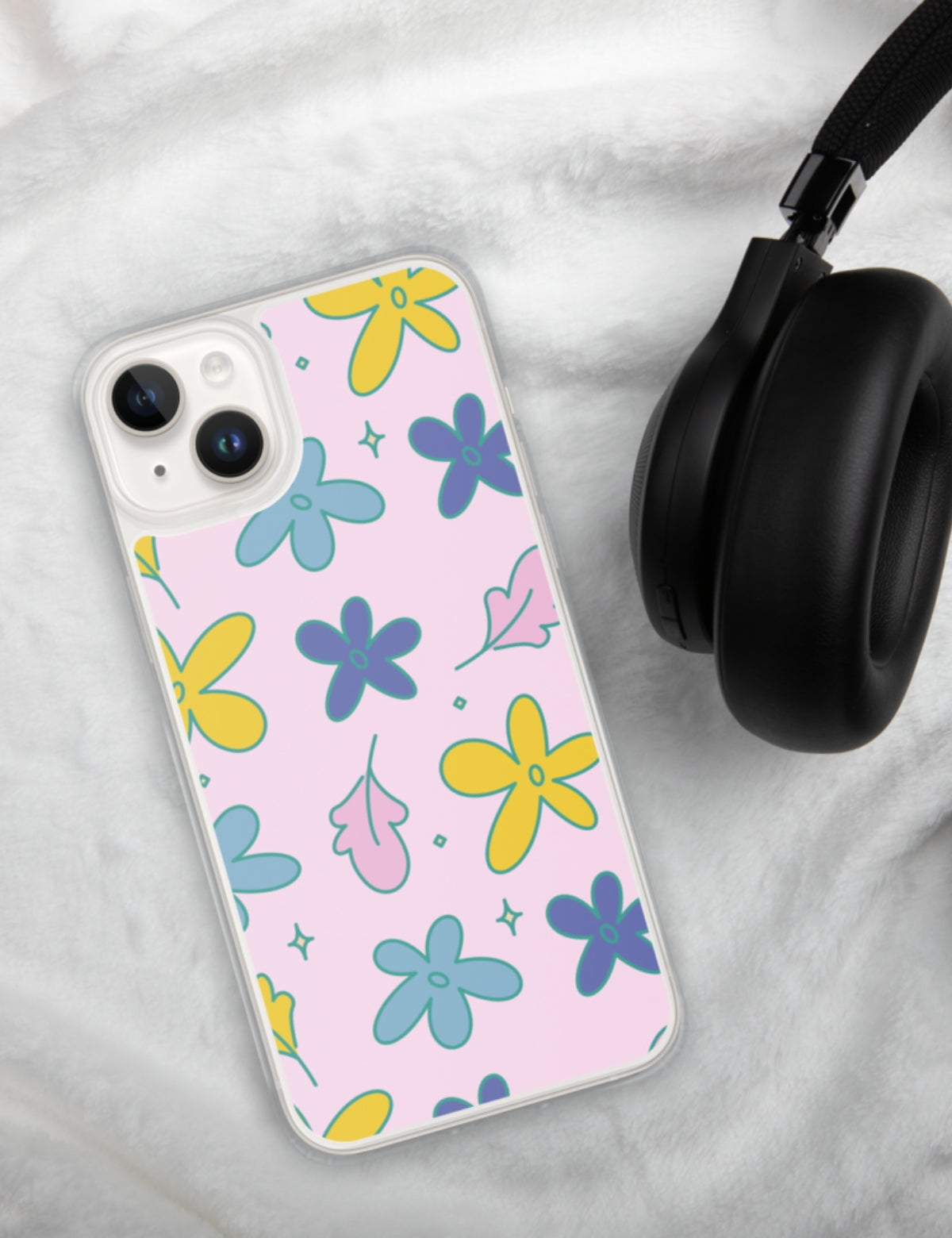 Heartstopper Pink Flower Phone Case | Netflix Shop Heartstopper Pink Flower Phone Case | Netflix Shop