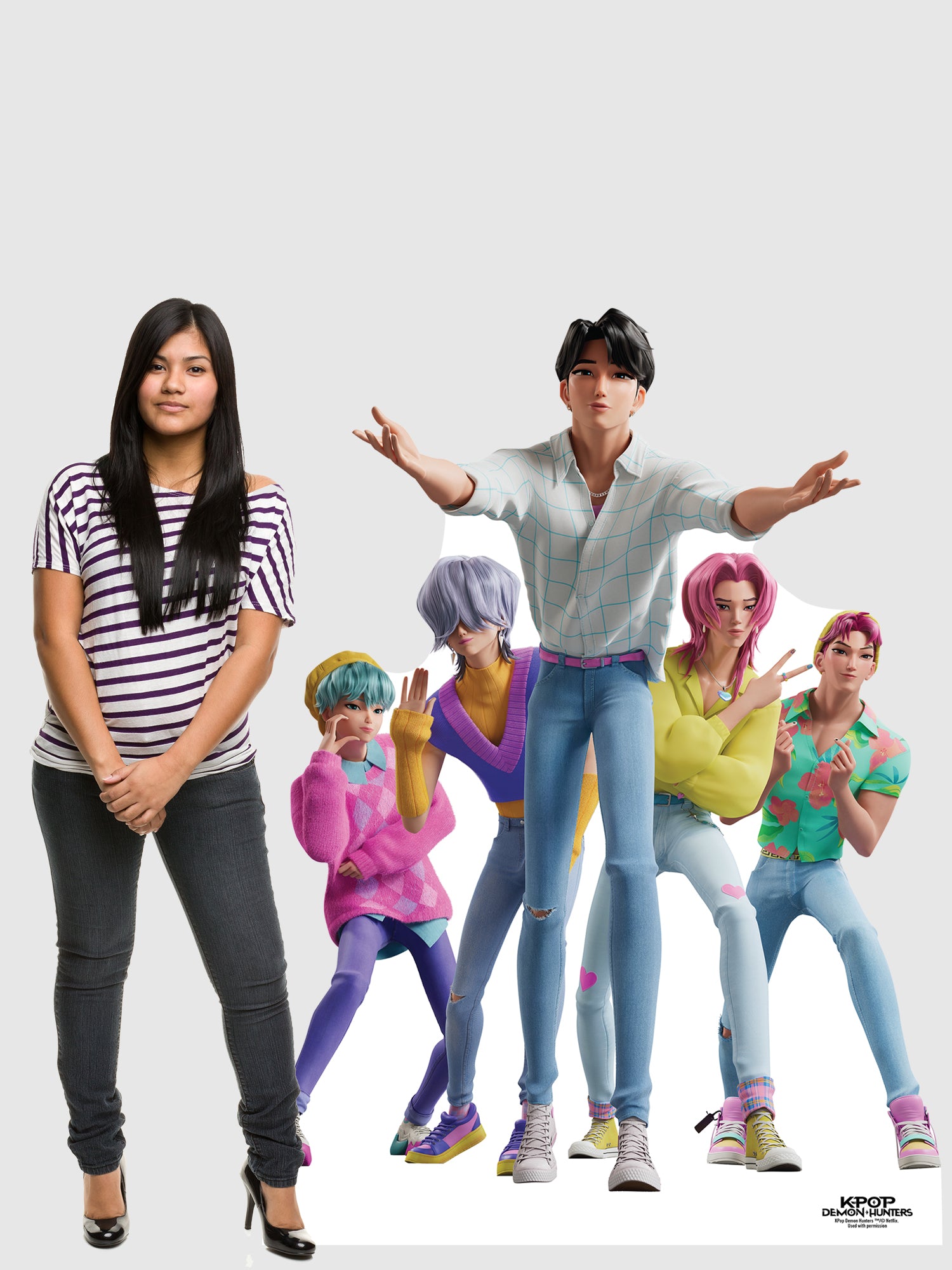 KPop Demon Hunters Standee Saja Boys Soda Pop – Netflix Shop