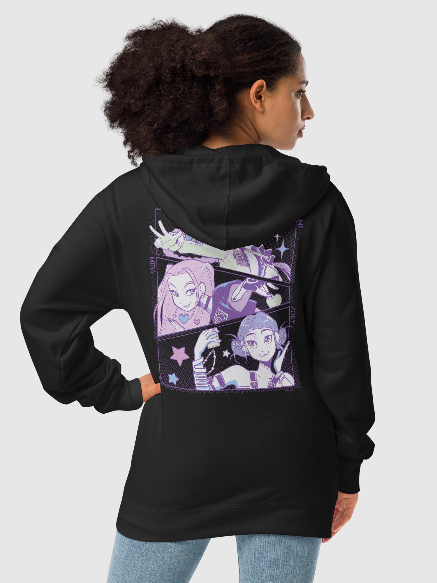 KPop Demon Hunters HUNTR/X Zip Up Hoodie – Netflix Shop