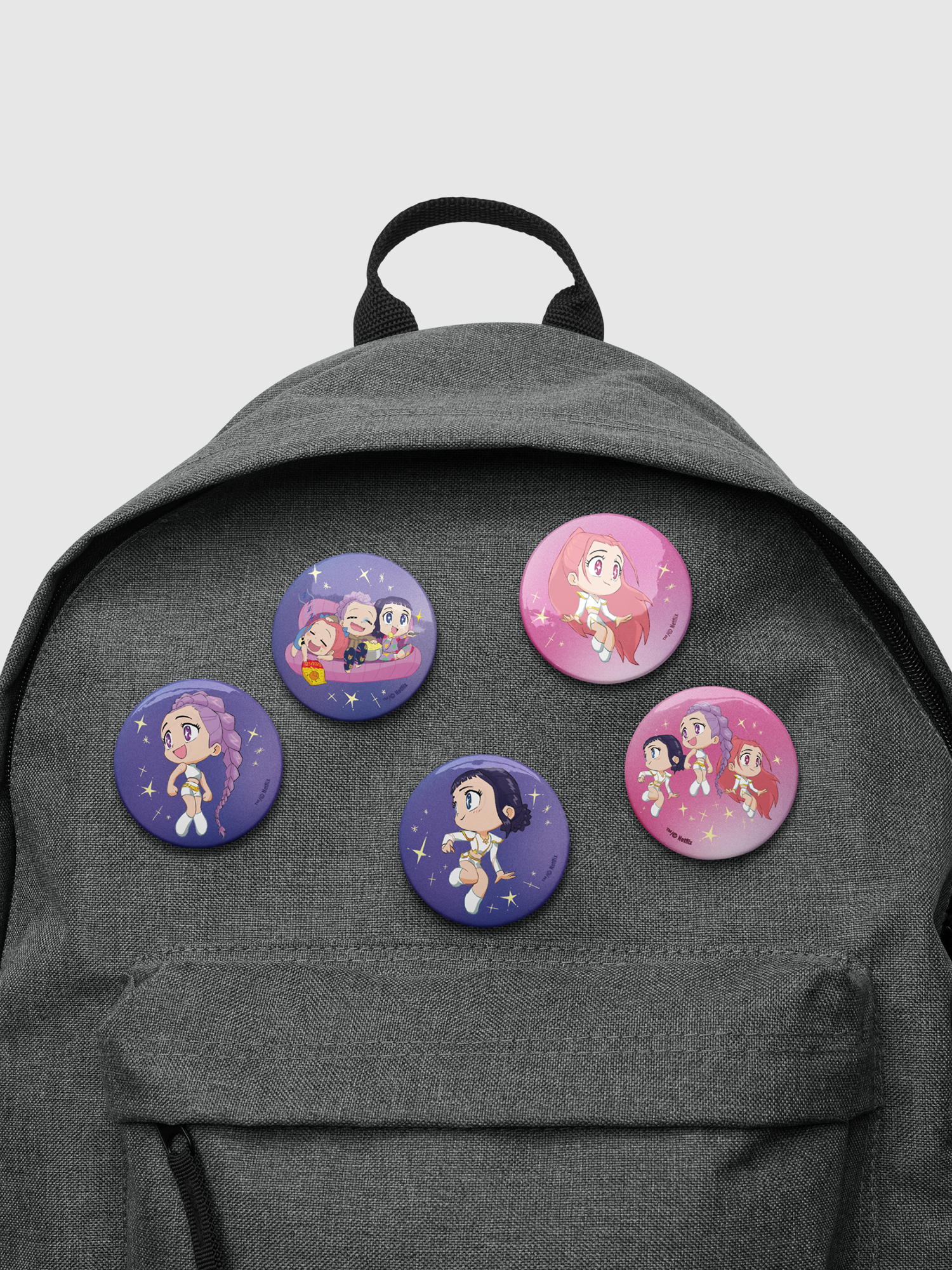 KPop Demon Hunters HUNTR/X Pins | Netflix Shop