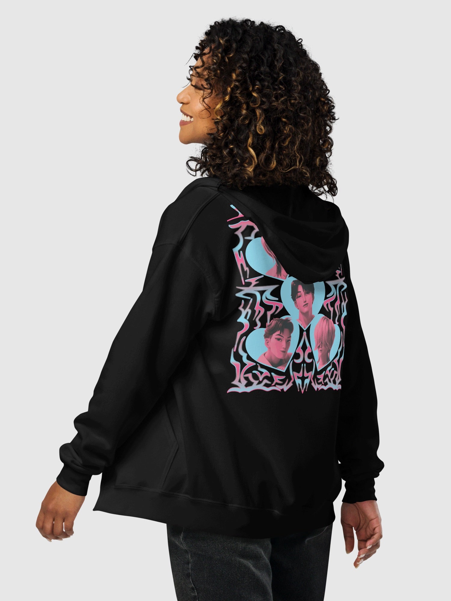 KPop Demon Hunters Zip Hoodie Saja Boys Love – Netflix Shop