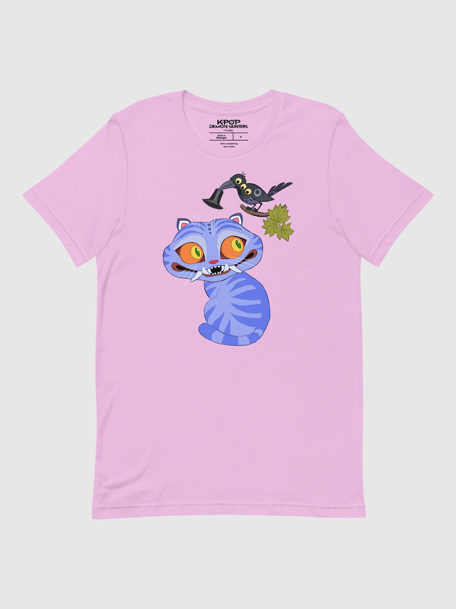 KPop Demon Hunters Derpy Tiger & Magpie T-Shirt | Netflix Shop