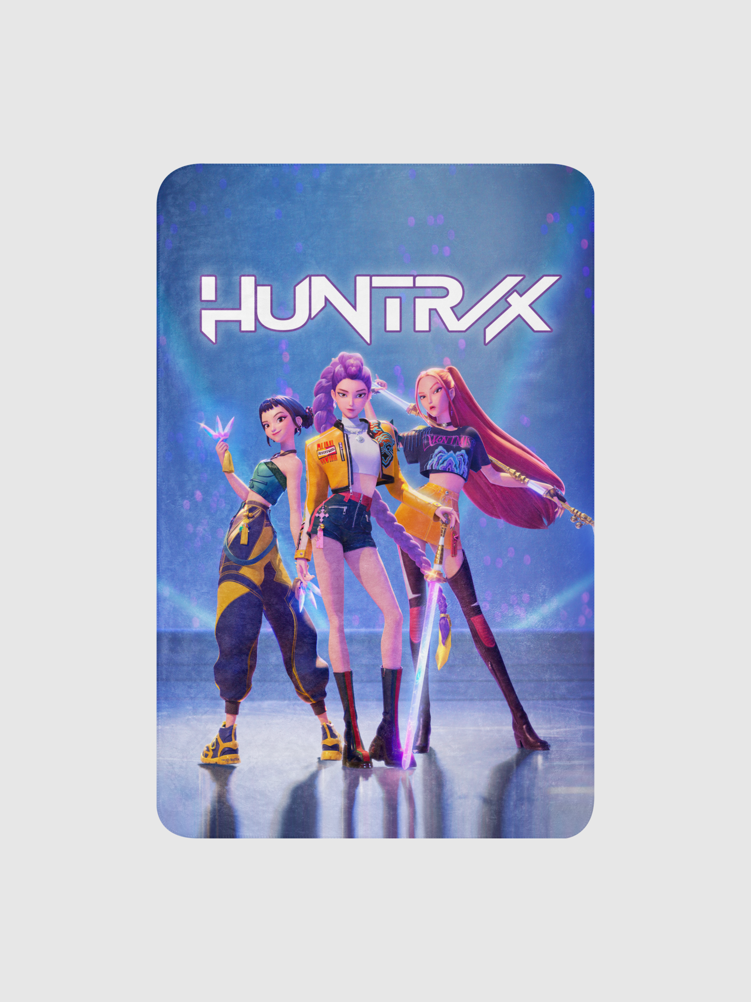 KPop Demon Hunters HUNTR/X Sherpa Blanket – Netflix Shop