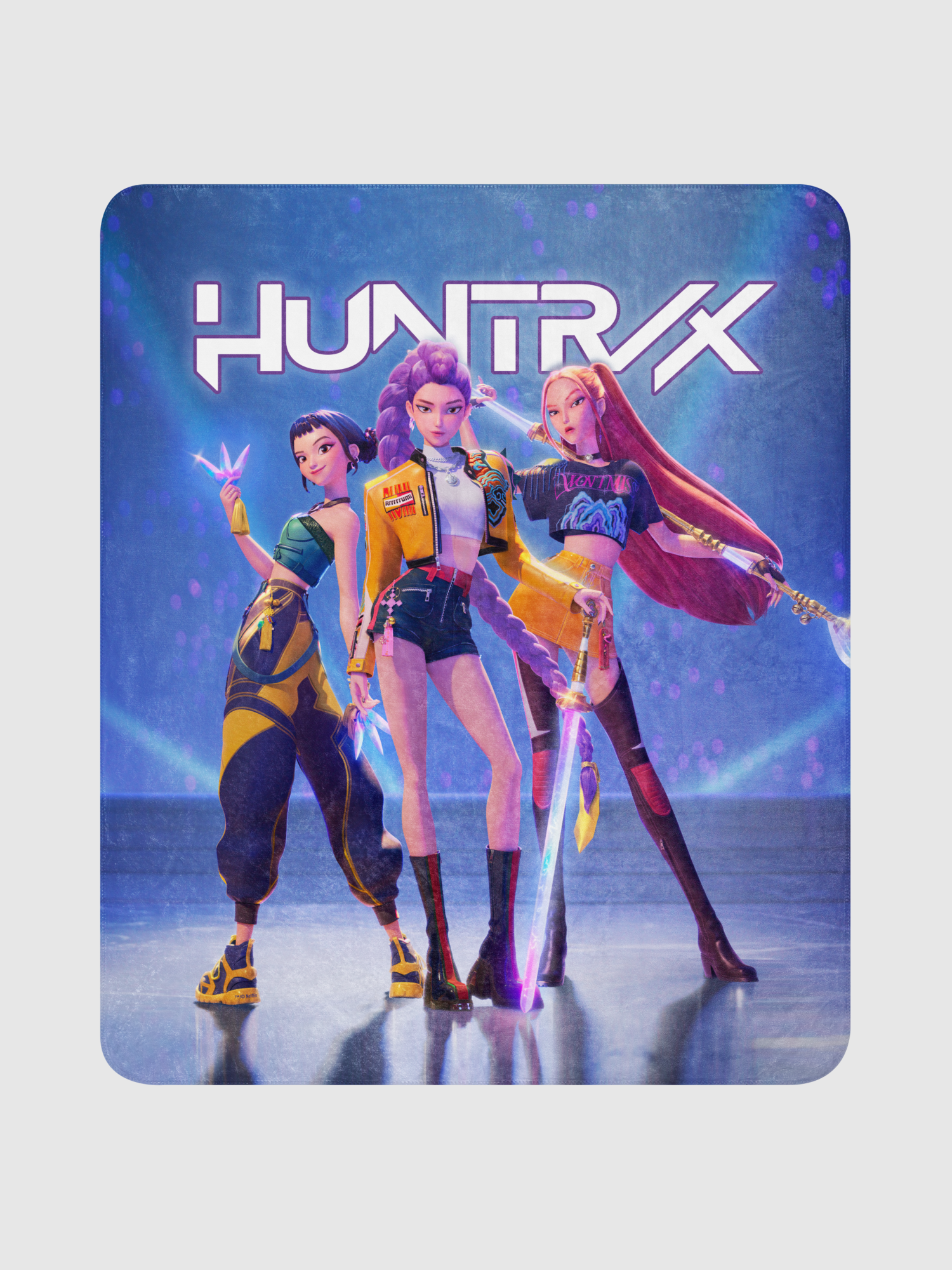 KPop Demon Hunters HUNTR/X Sherpa Blanket – Netflix Shop