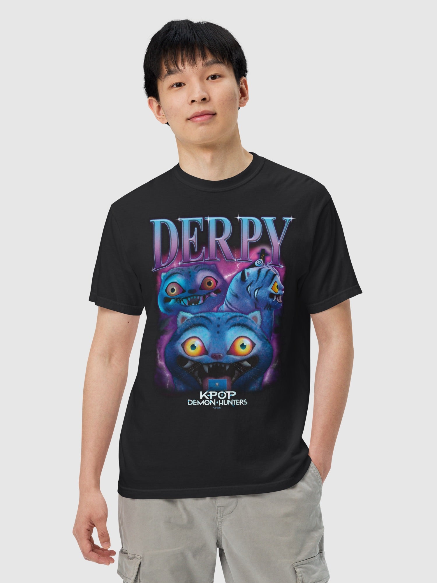 KPop Demon Hunters Derpy Heartthrob T-Shirt | Netflix Shop