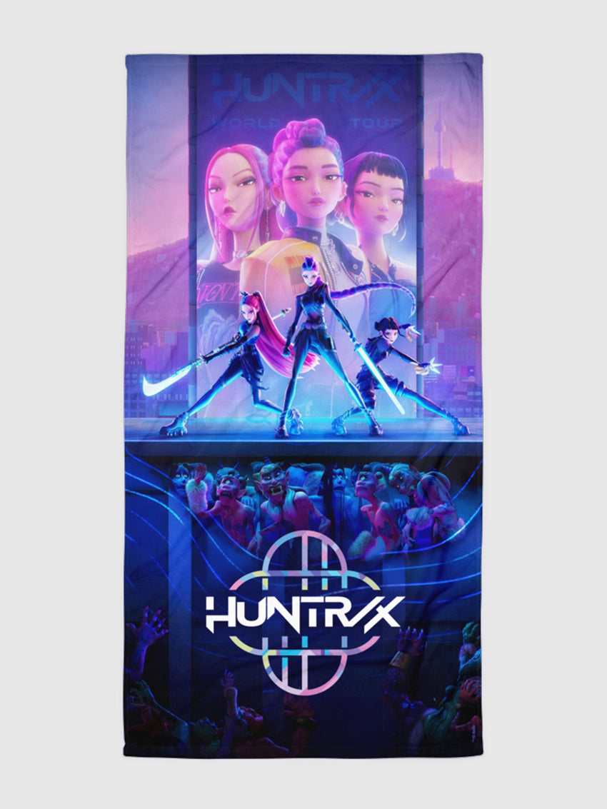 KPop Demon Hunters Movie Poster Beach Towel – Netflix Shop