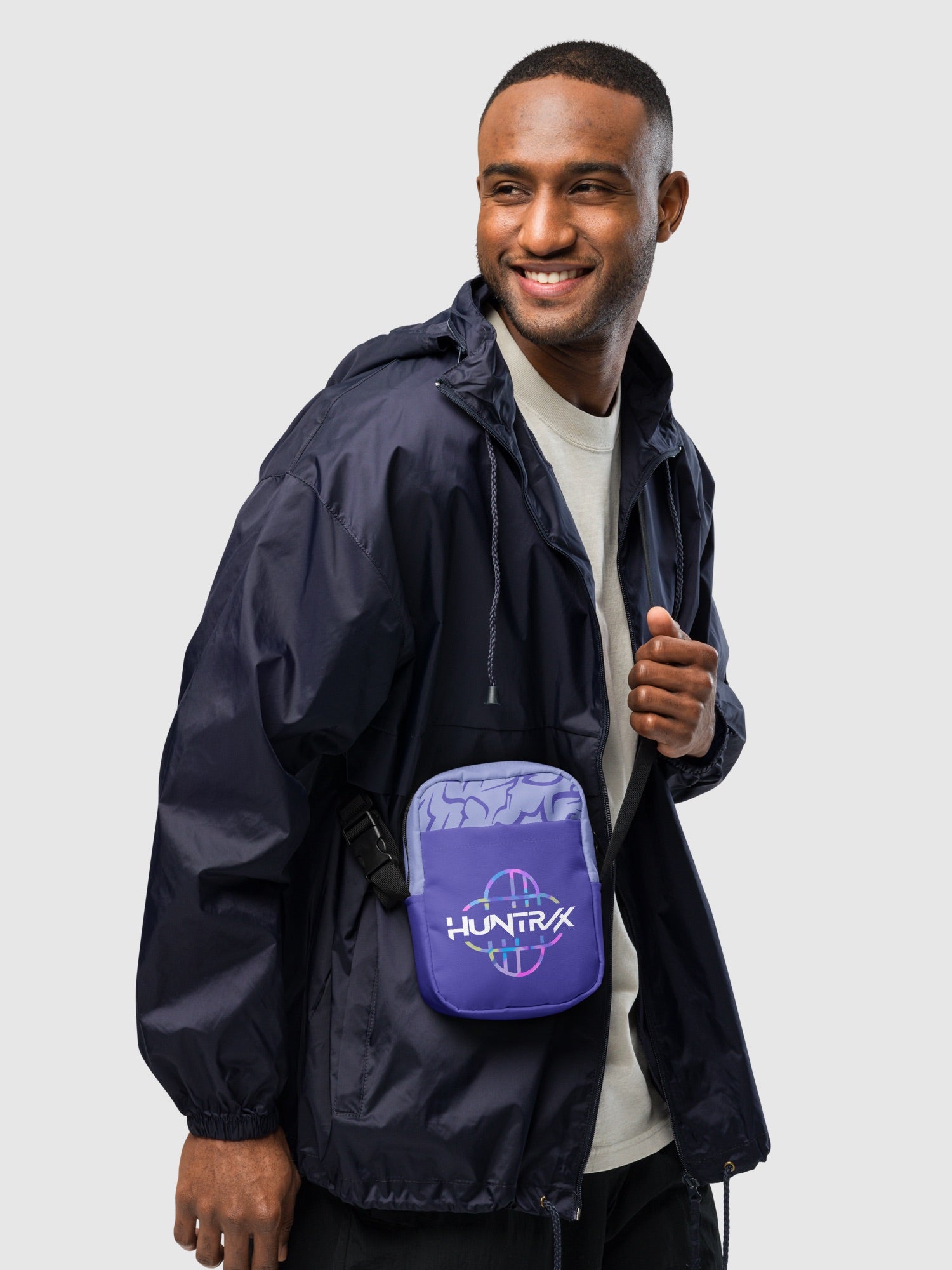 KPop Demon Hunters HUNTR/X Logo Crossbody Bag | Netflix Shop