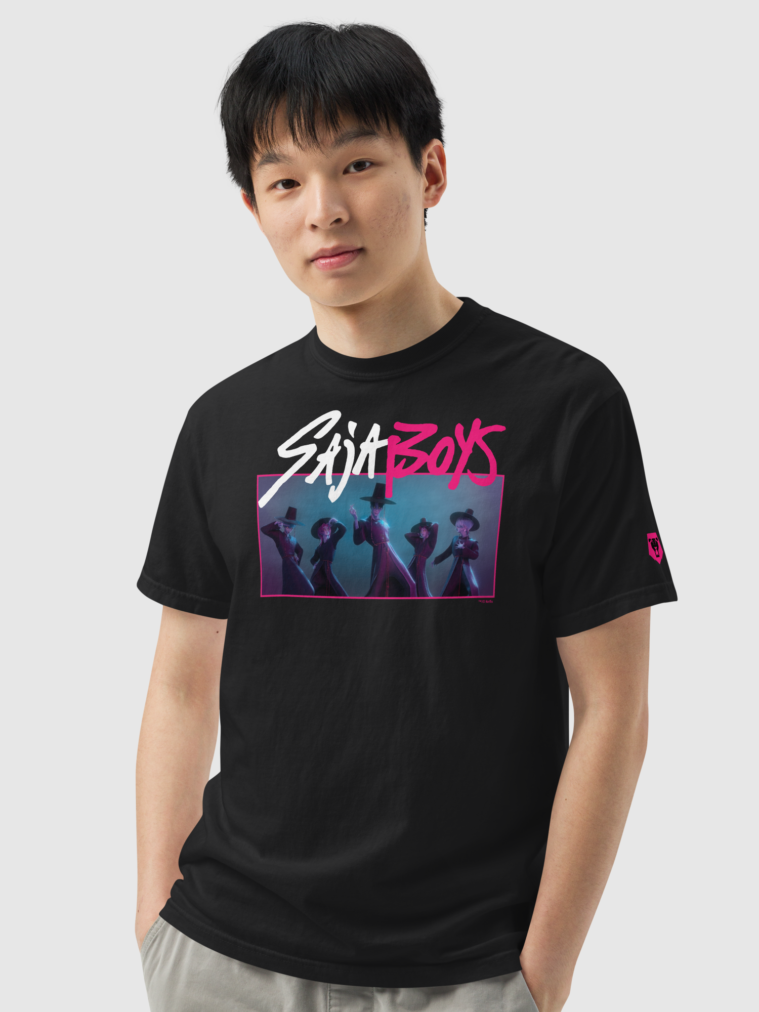 KPop Demon Hunters Demon Saja Boys Comfort Colors T-Shirt KPop Demon Hunters Demon Saja Boys Comfort Colors T-Shirt