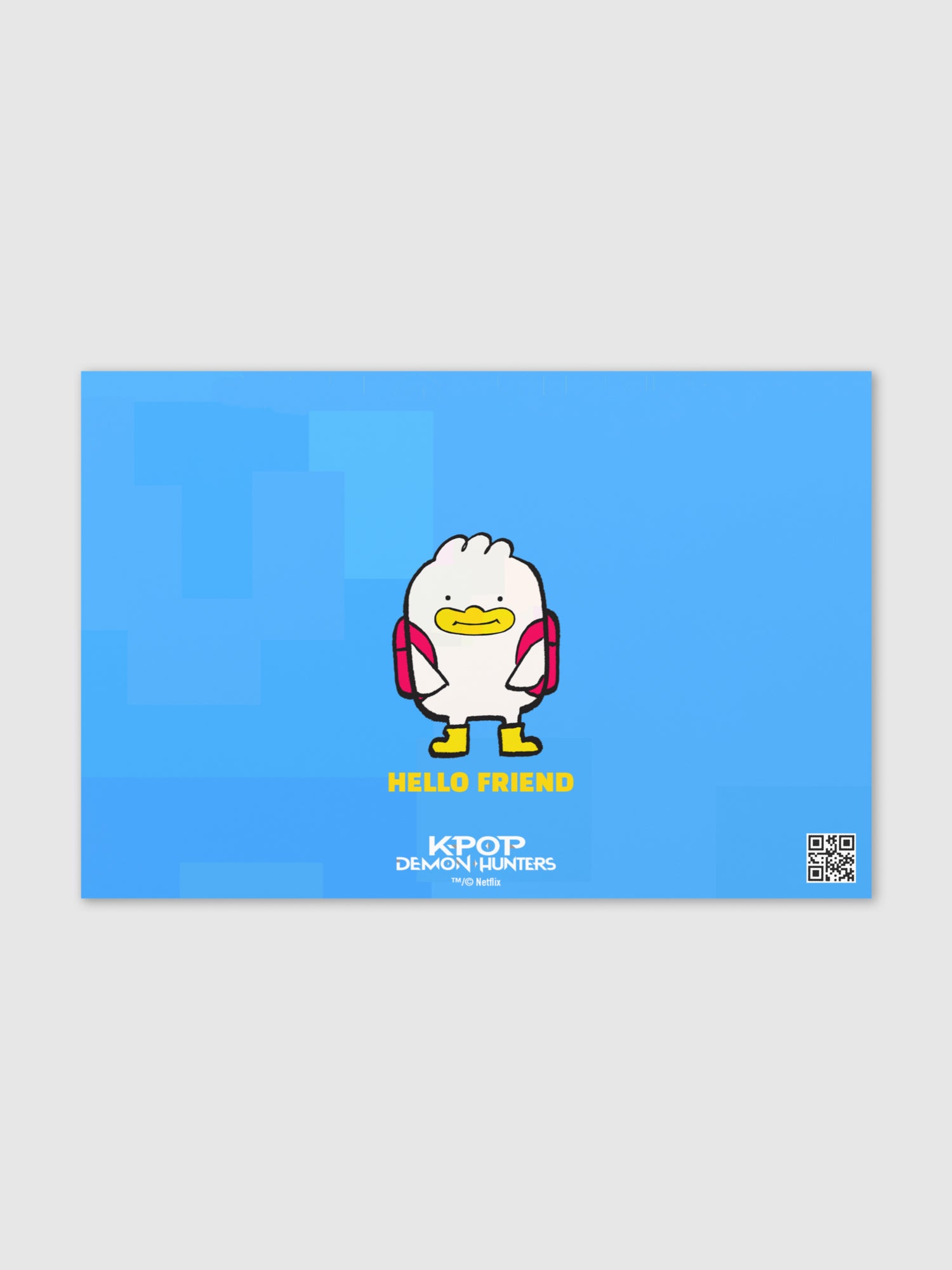 KPop Demon Hunters Hello Friend Card – Netflix Shop