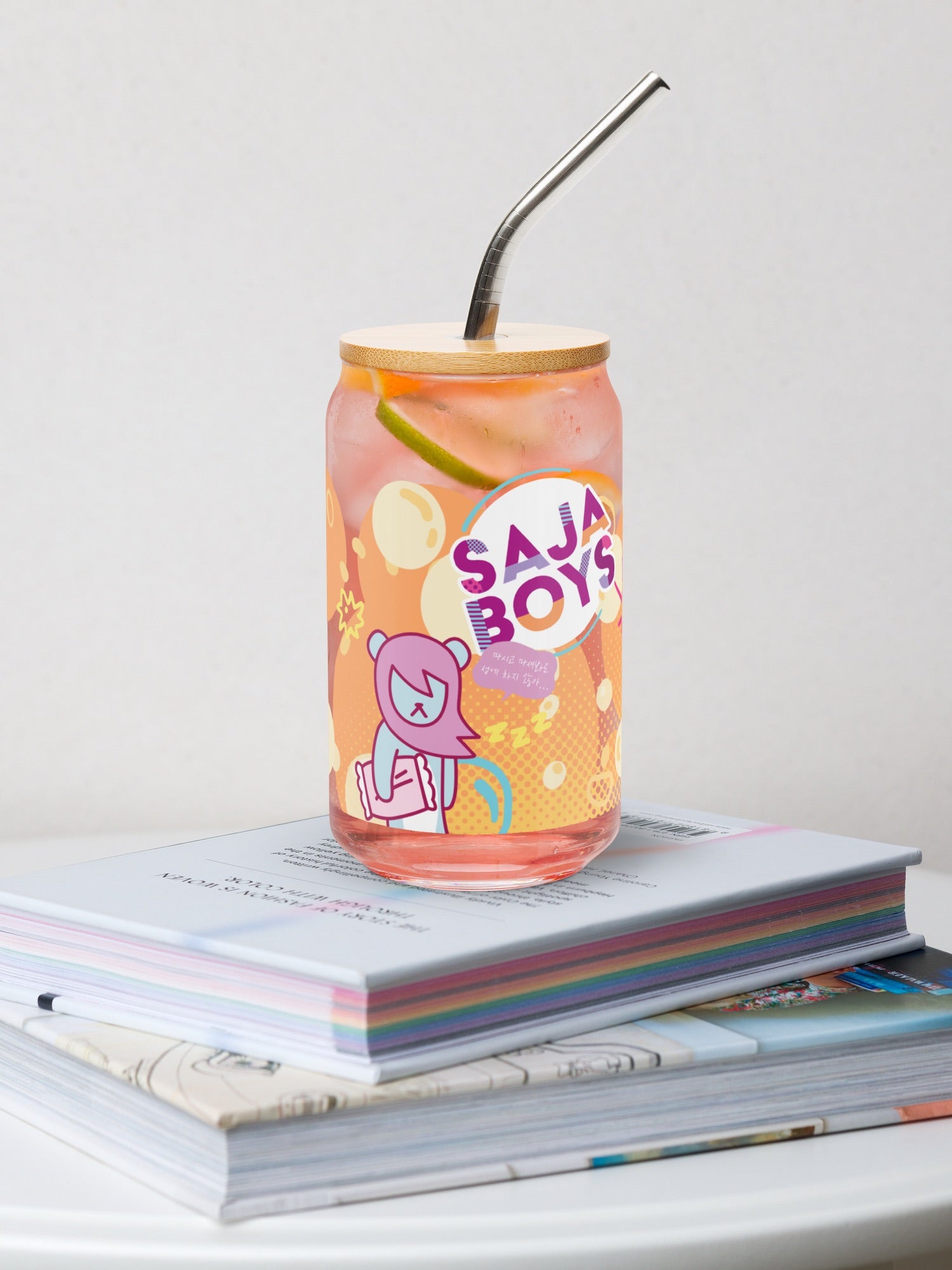 KPop Demon Hunters Mystery Saja Can Shaped Glass – Netflix Shop