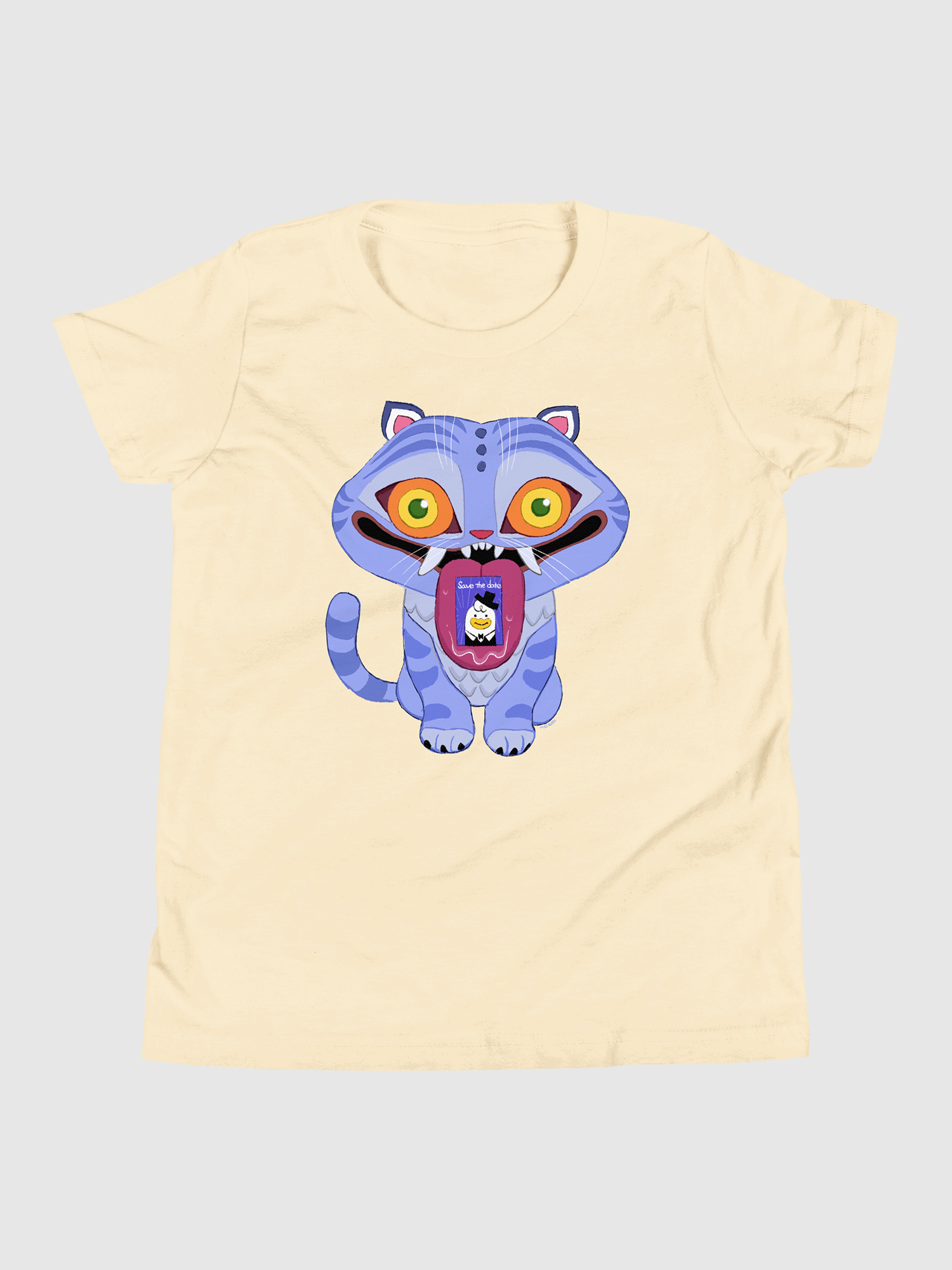 KPop Demon Hunters Derpy Tiger Kids T-Shirt | Netflix Shop