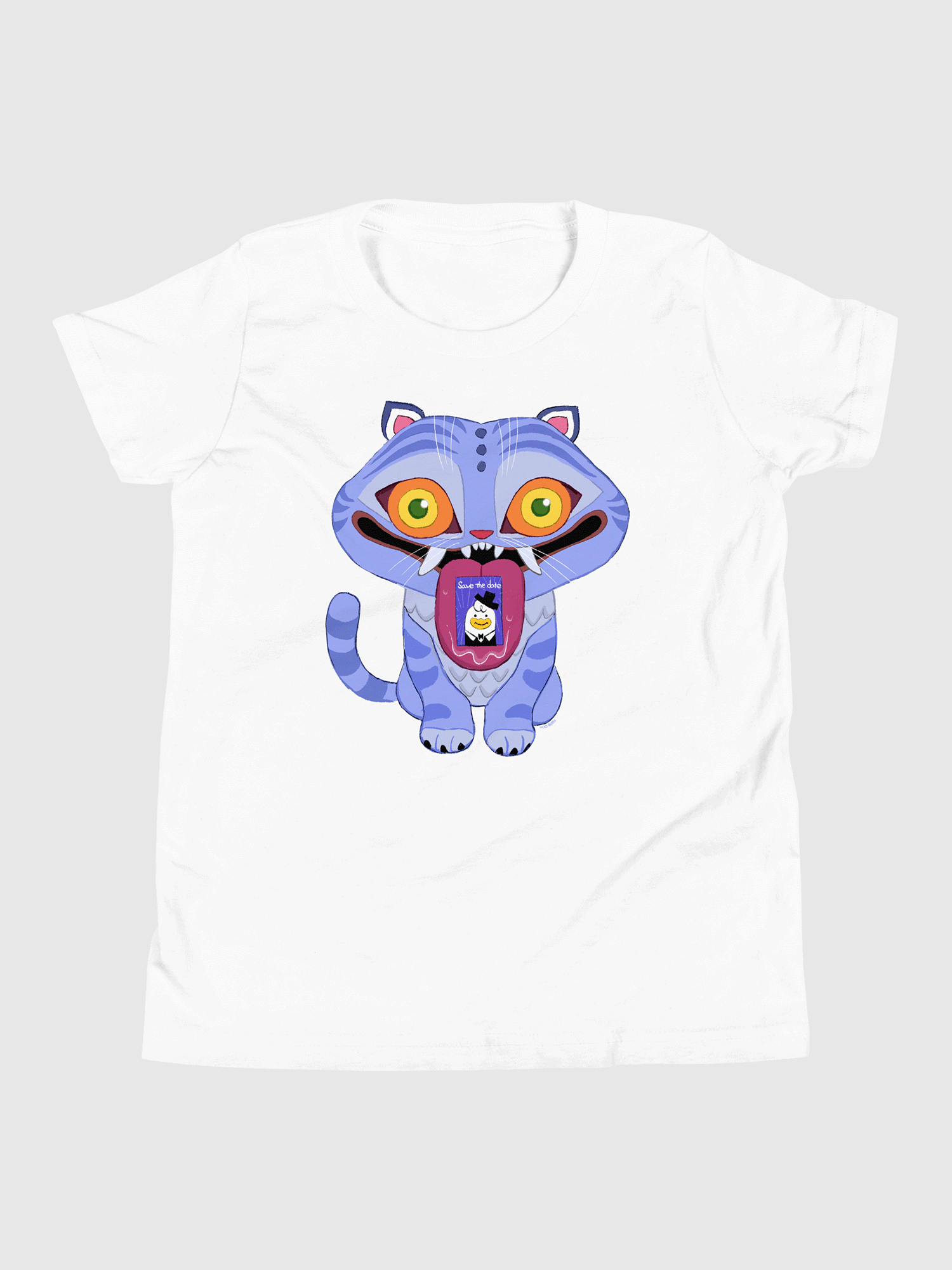 KPop Demon Hunters Derpy Tiger Kids T-Shirt | Netflix Shop