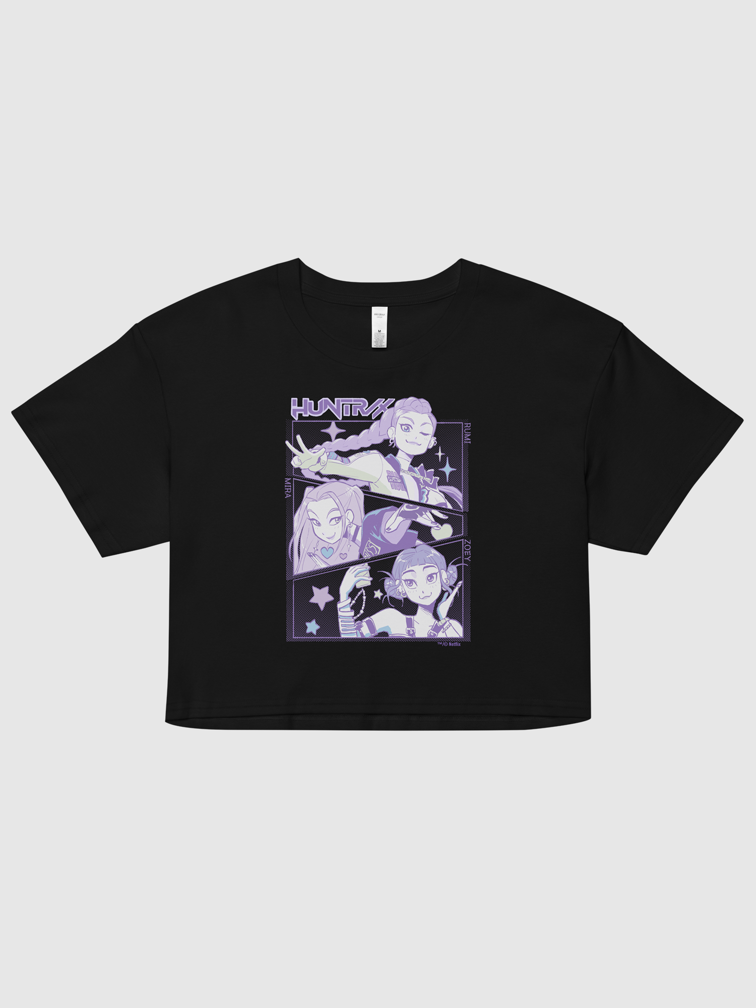 KPop Demon Hunters HUNTR/X Crop Top | Netflix Shop