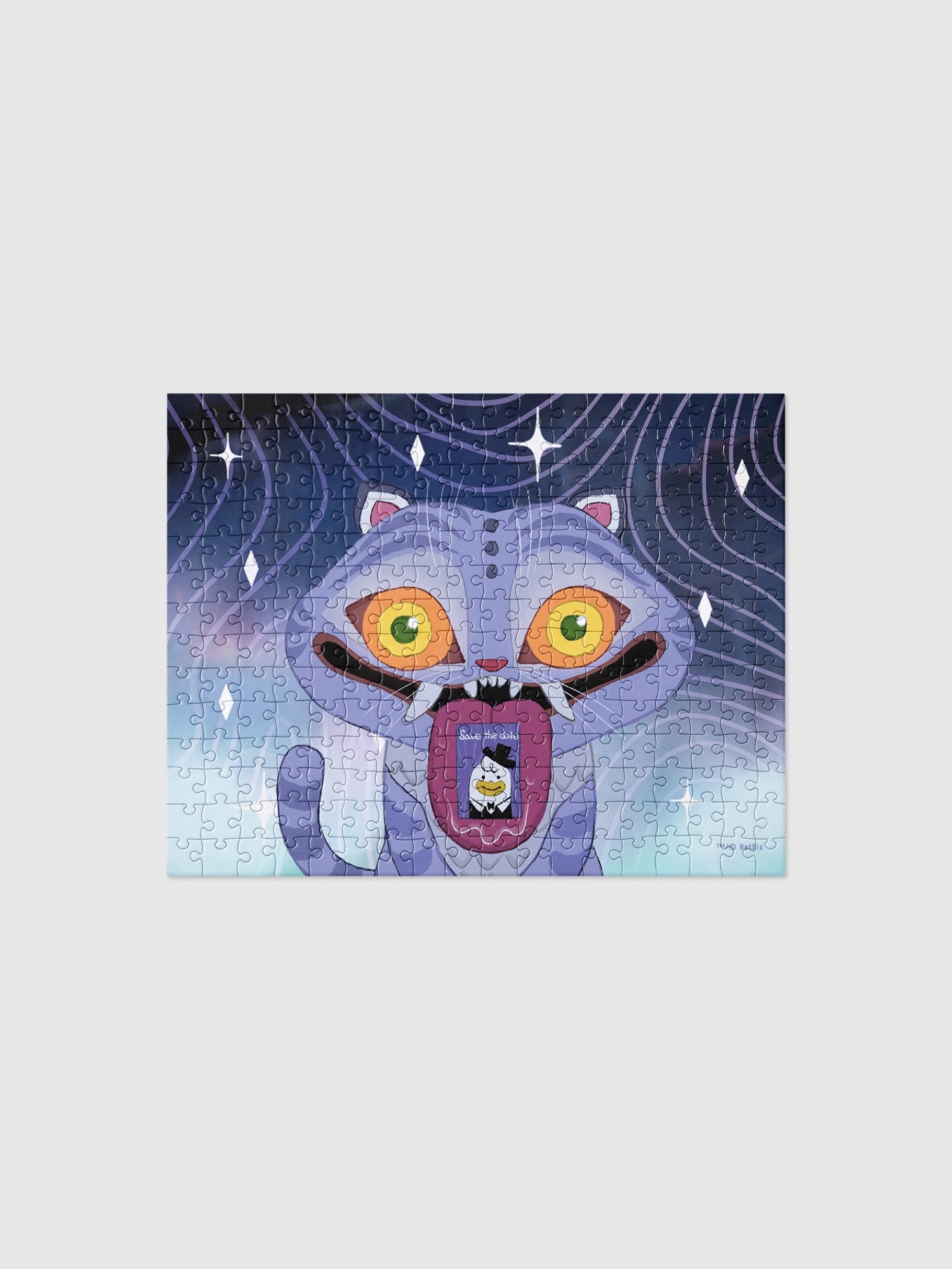 KPop Demon Hunters Derpy Tiger 252 Piece Jigsaw Puzzle