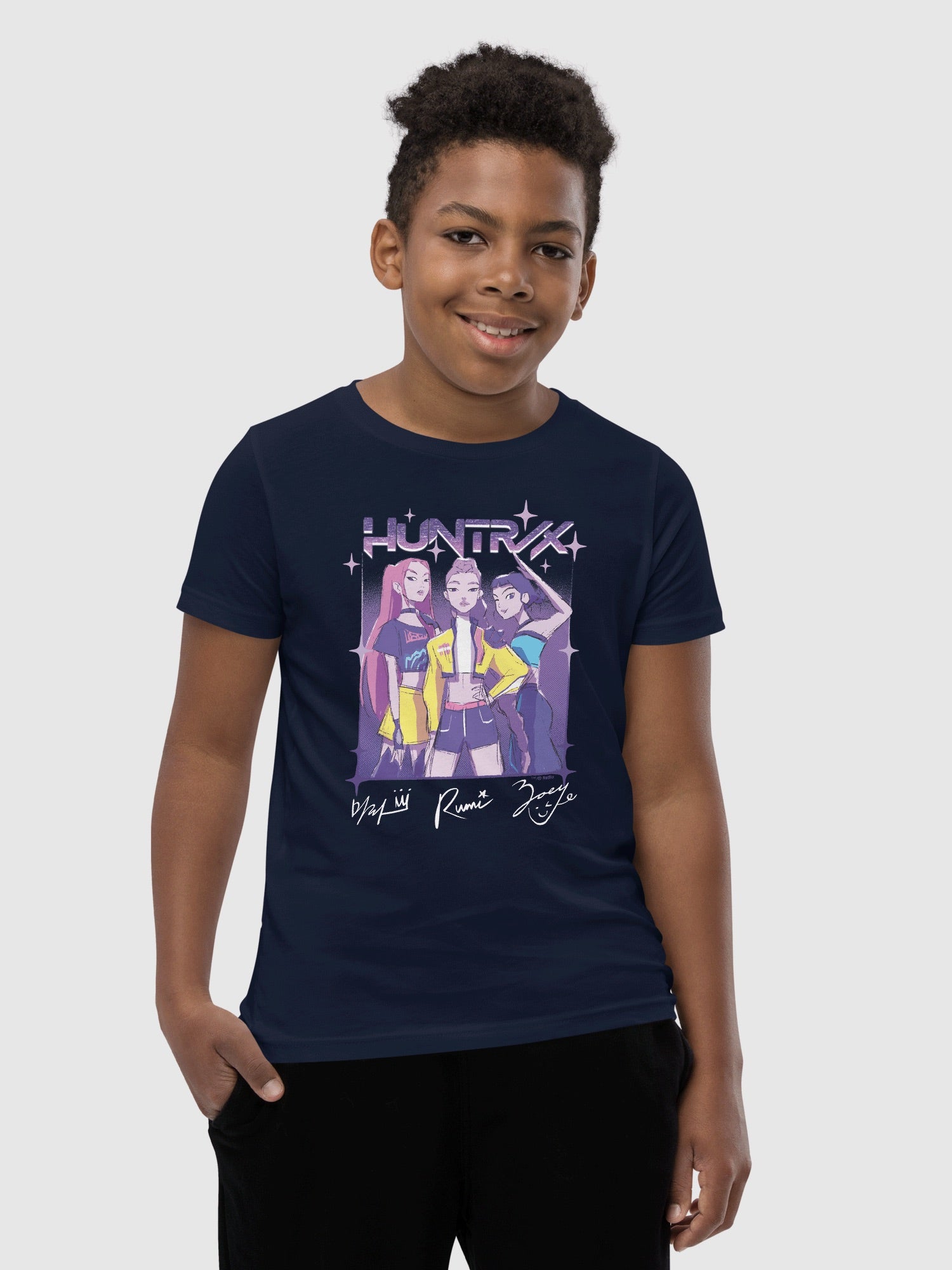 KPop Demon Hunters HUNTR/X Sketch Kids T-Shirt – Netflix Shop