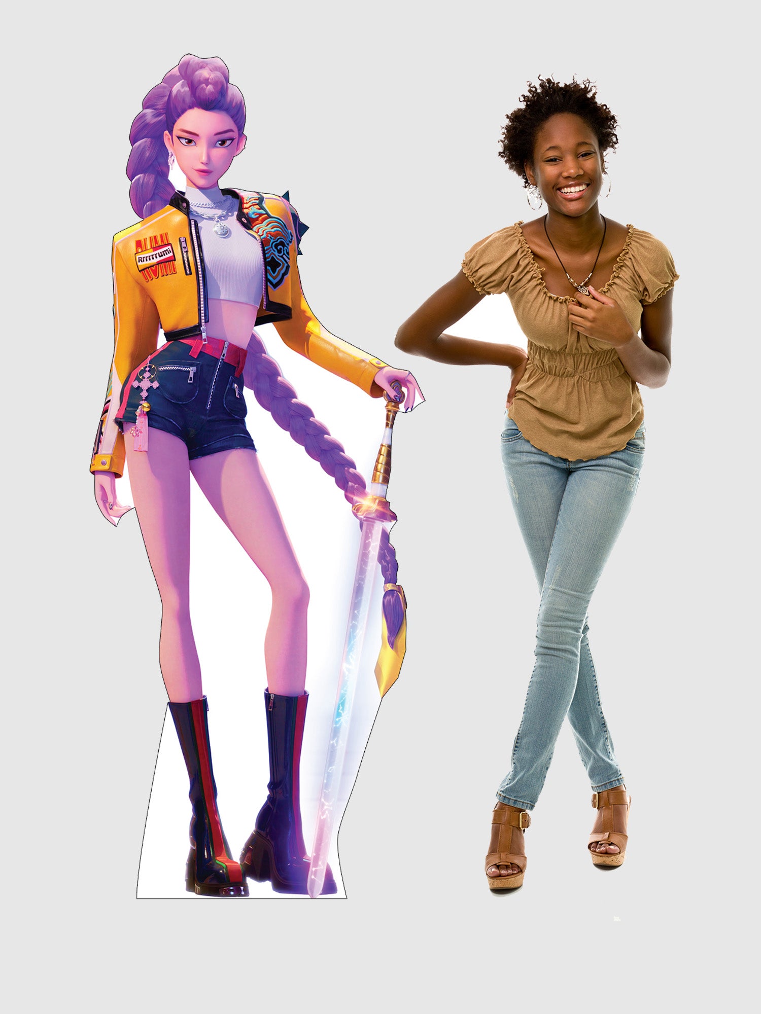 KPop Demon Hunters Rumi Cardboard Cutout Standee – Netflix Shop