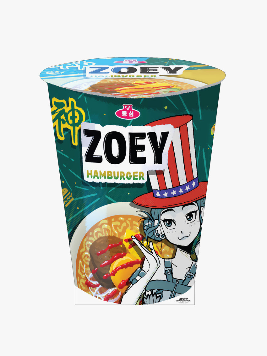 キョンリポソーム KPop Demon Hunters Standee Zoey Ramyeon – Netflix Shop