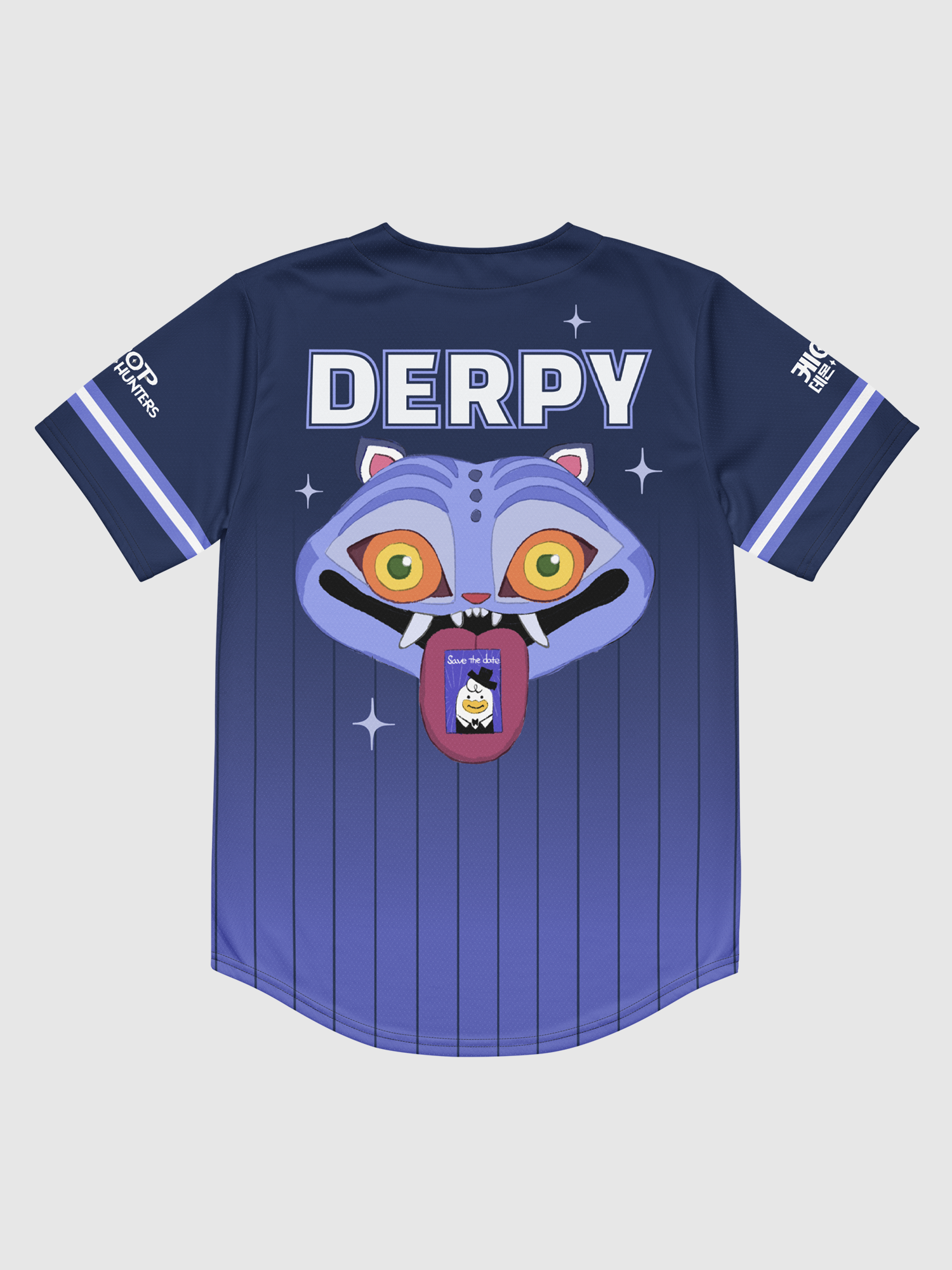 KPop Demon Hunters Derpy Tiger Baseball Jersey – Netflix Shop