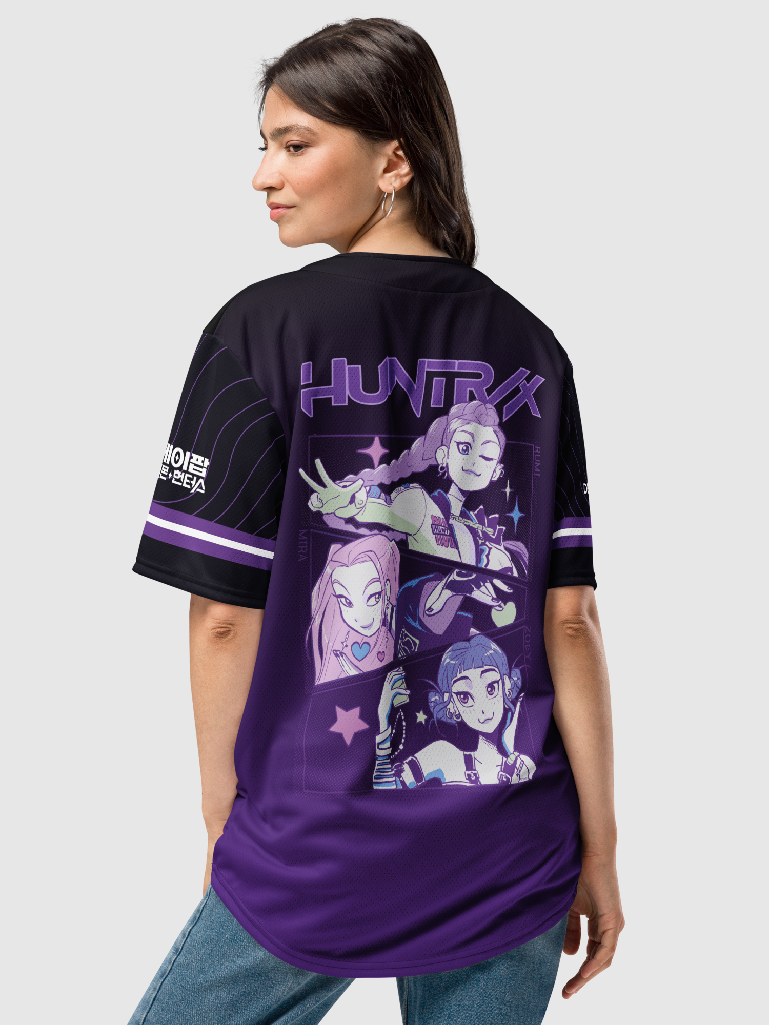KPop Demon Hunters HUNTR/X Baseball Jersey | Netflix Shop