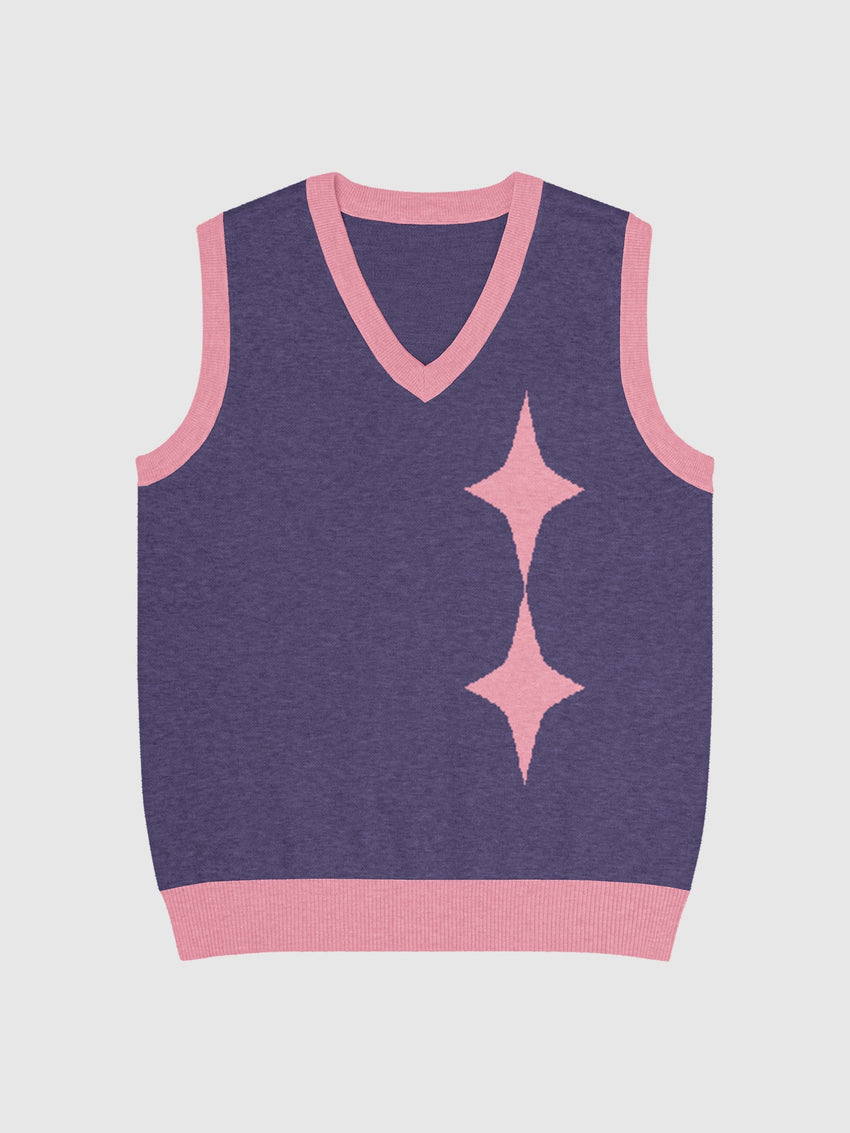 KPop Demon Hunters Mystery Saja's Knitted V-Neck Vest – Netflix Shop